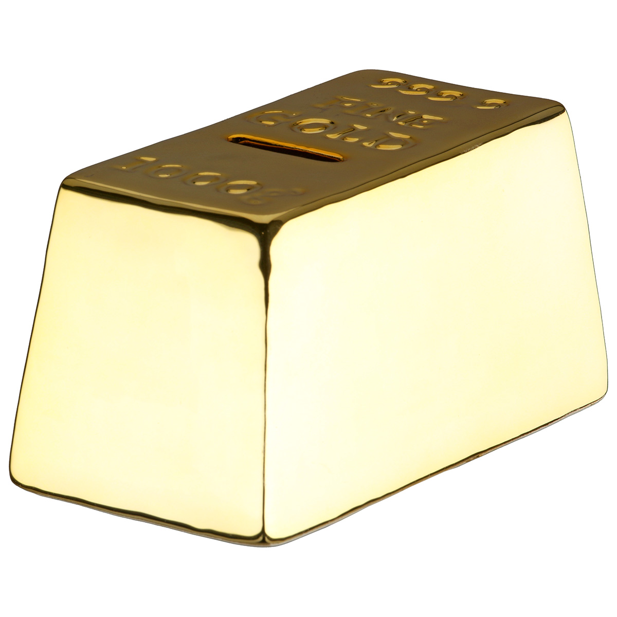 Gilde Gold Bar Money Box
