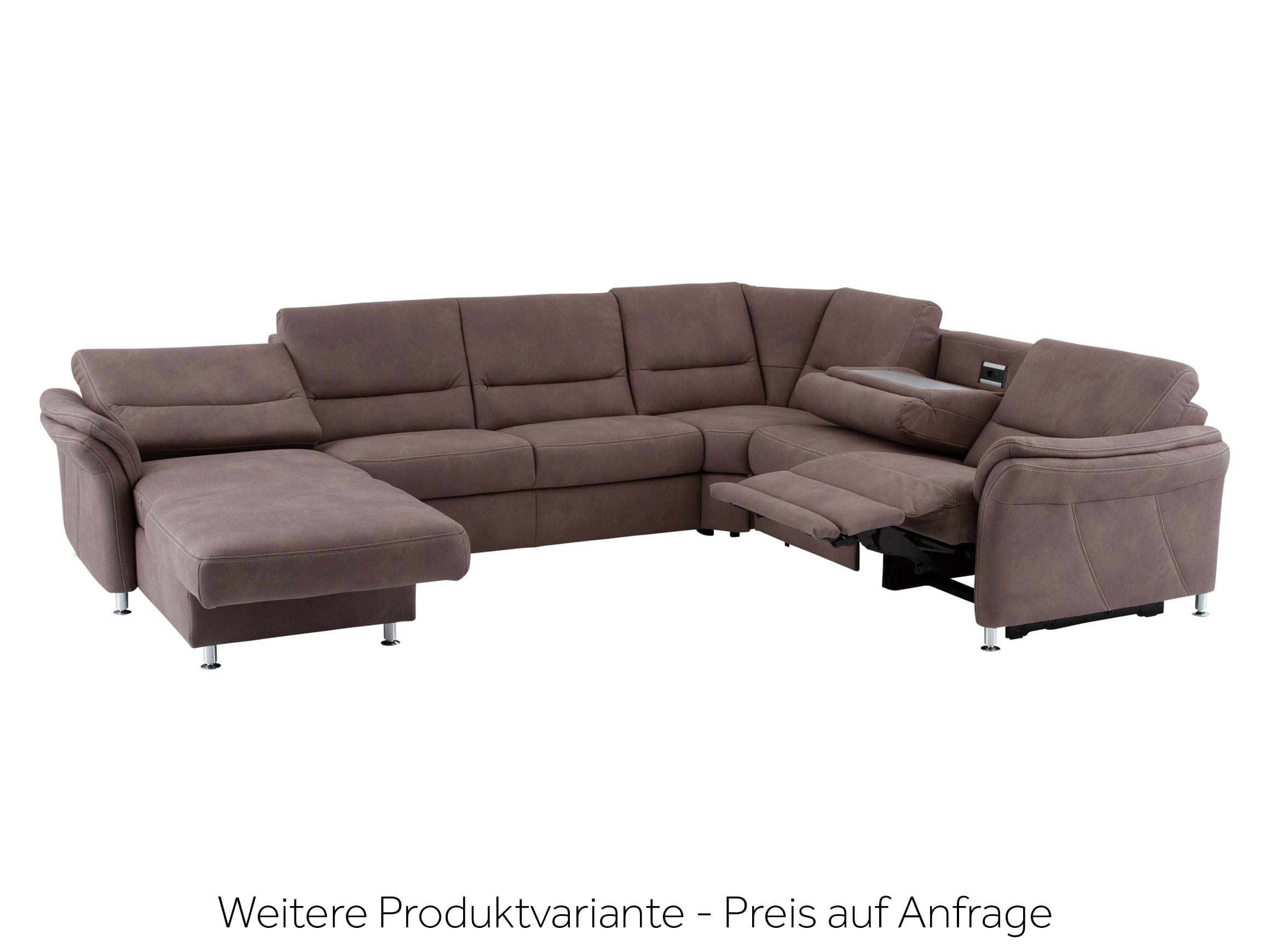 Ecksofa Daisy Polipol / Farbe: Mammut / Bezugsmaterial: Stoff