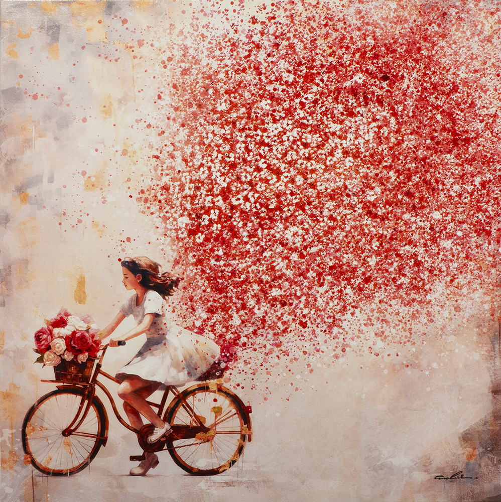 Gemälde-Flowers in The Air!-image LAND