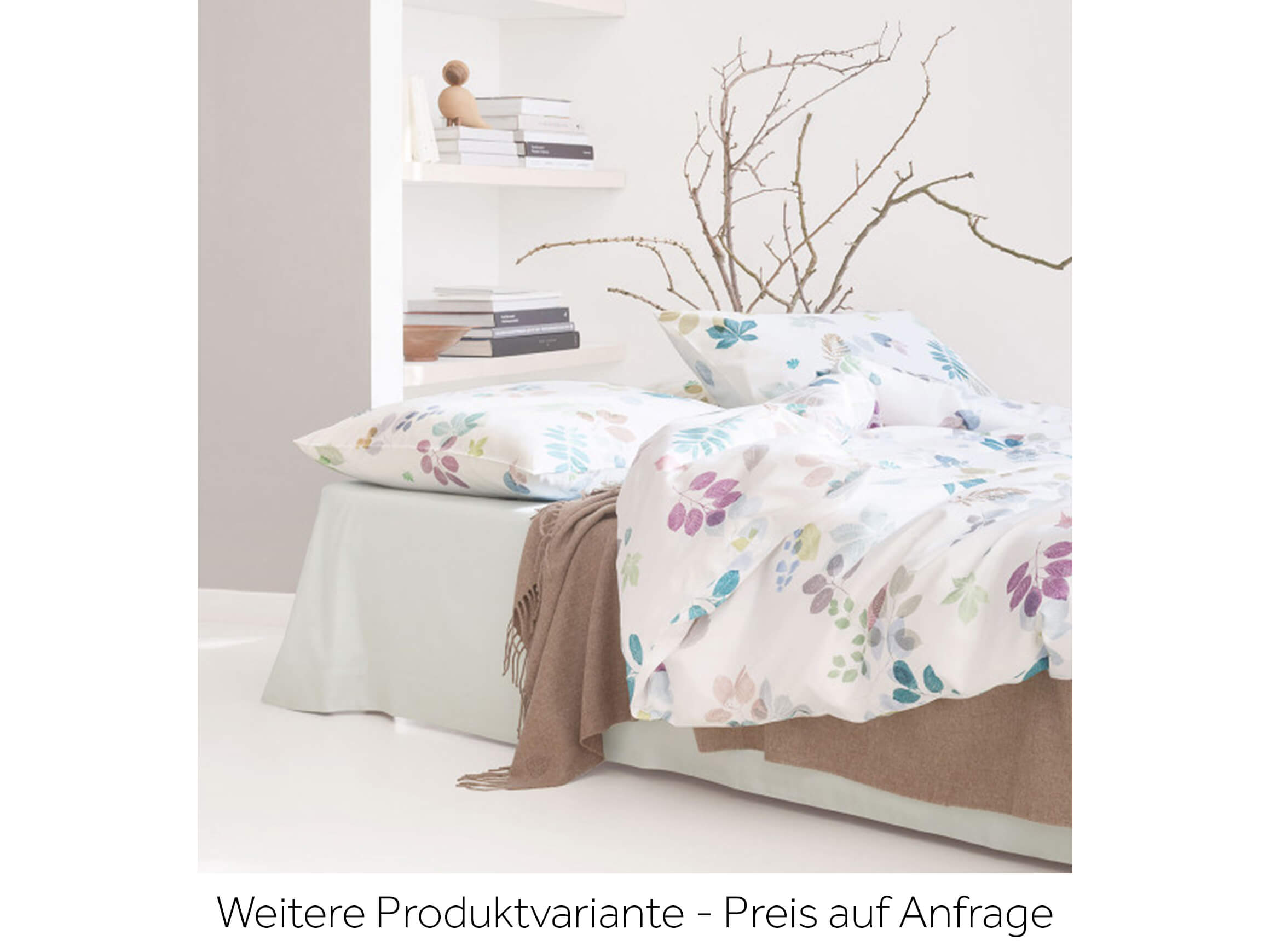 Bettwäsche Eliv-Noblesse Blance Schlossberg Textil AG / Grösse: 50 x 70 cm
