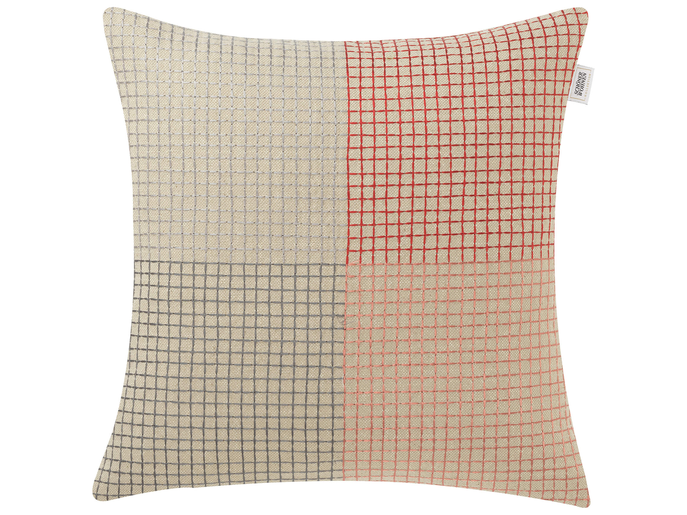 Stoeckel & Grimmler Kissenhülle Desire Sand 45x45 cm  | Schubiger Möbel