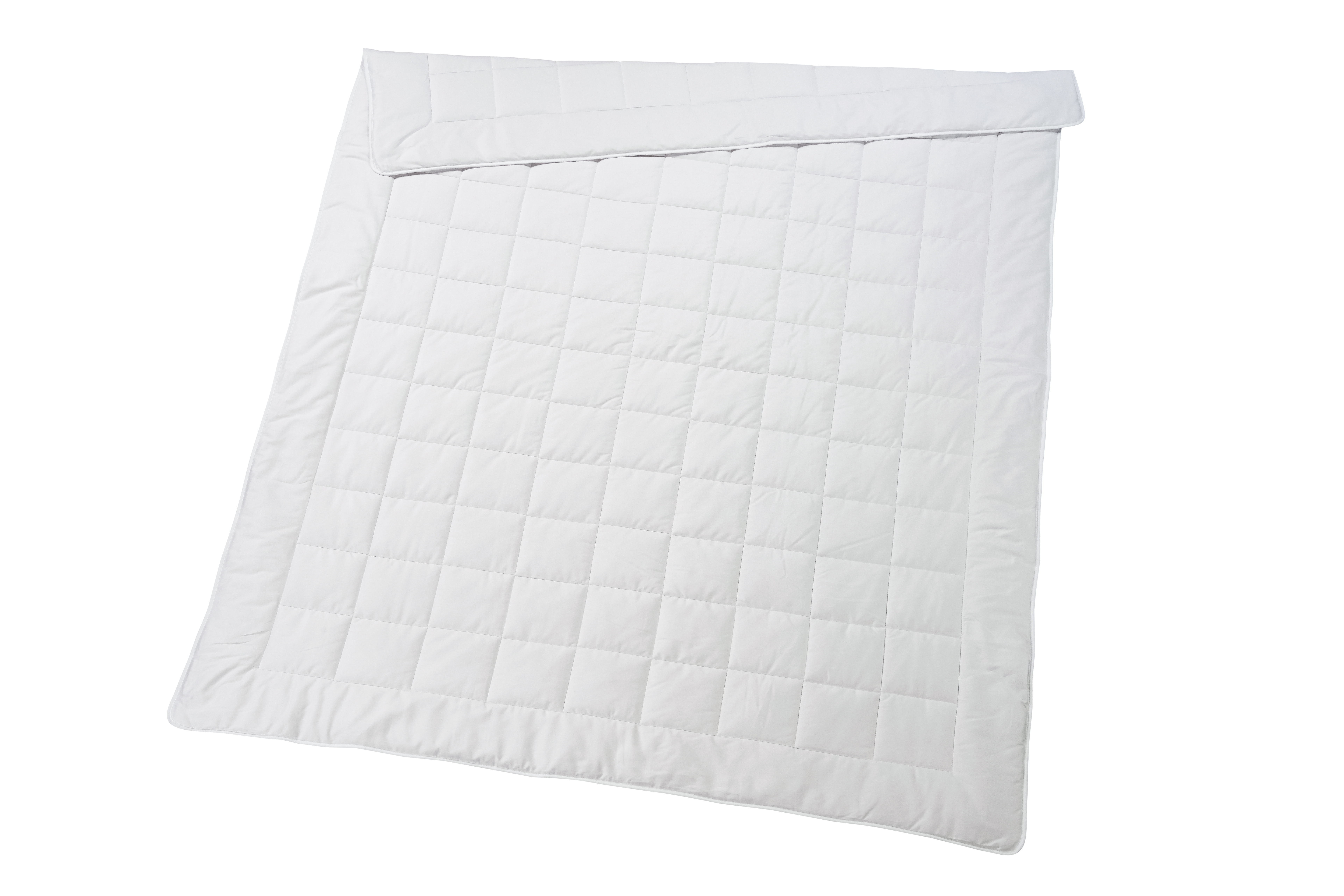 Sommerduvet Verano Silk Superlight von Billerbeck / Farbe: Weiss / Grösse: 160 x 210 cm