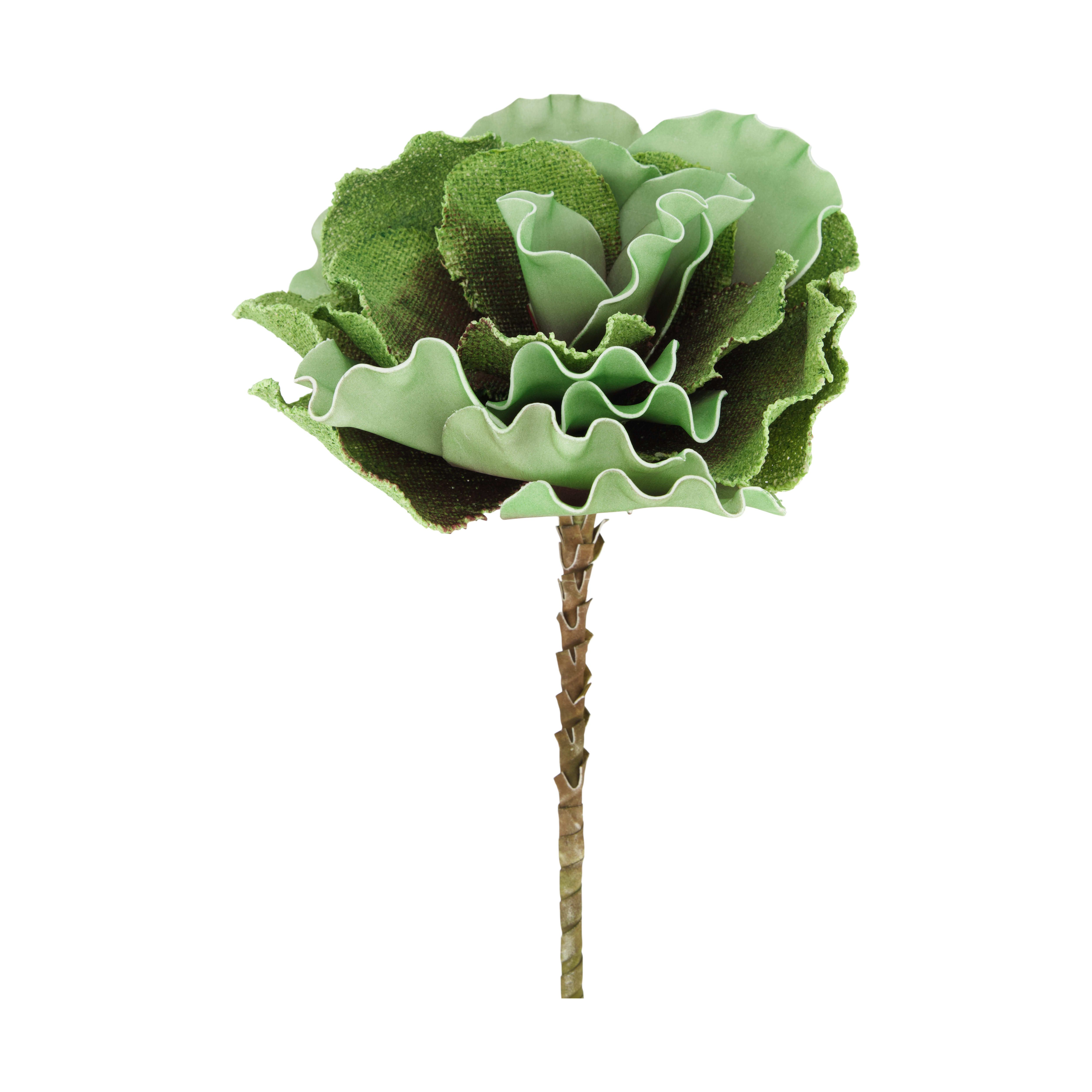 Kunstblumen Pfingsrose, Grün Decofinder