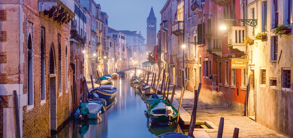 Alubild Venedig am Abend image LAND