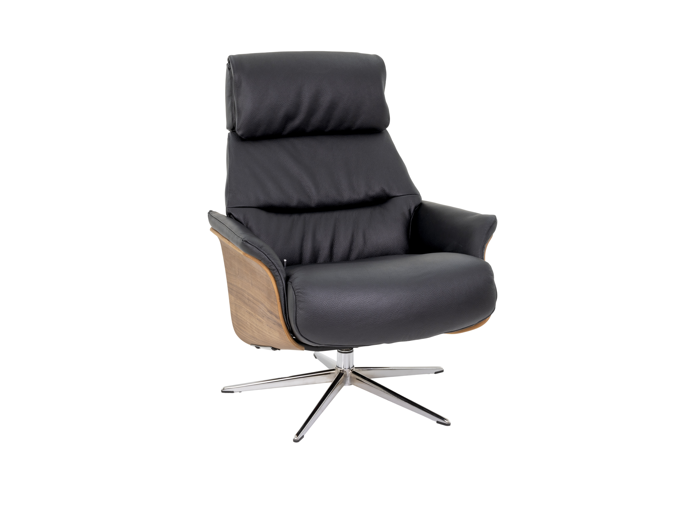 Fauteuil relax Reto Knudsen / Couleur : noir