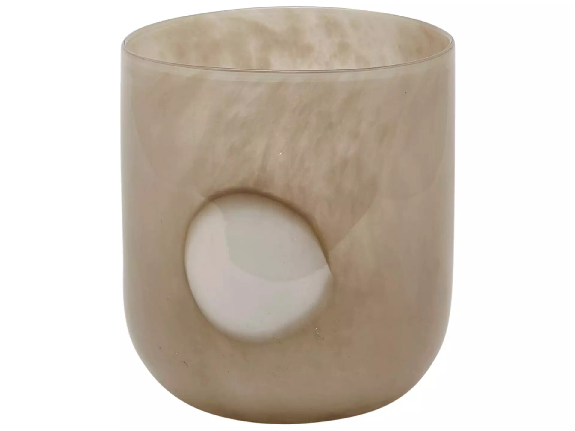 Vase Spot Grau H: 22 cm Edg