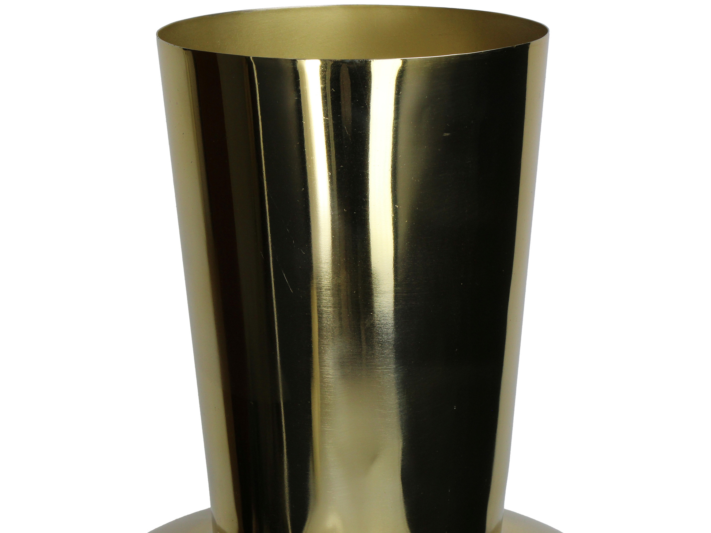 Vase Metall Gold H: 65 cm Kersten