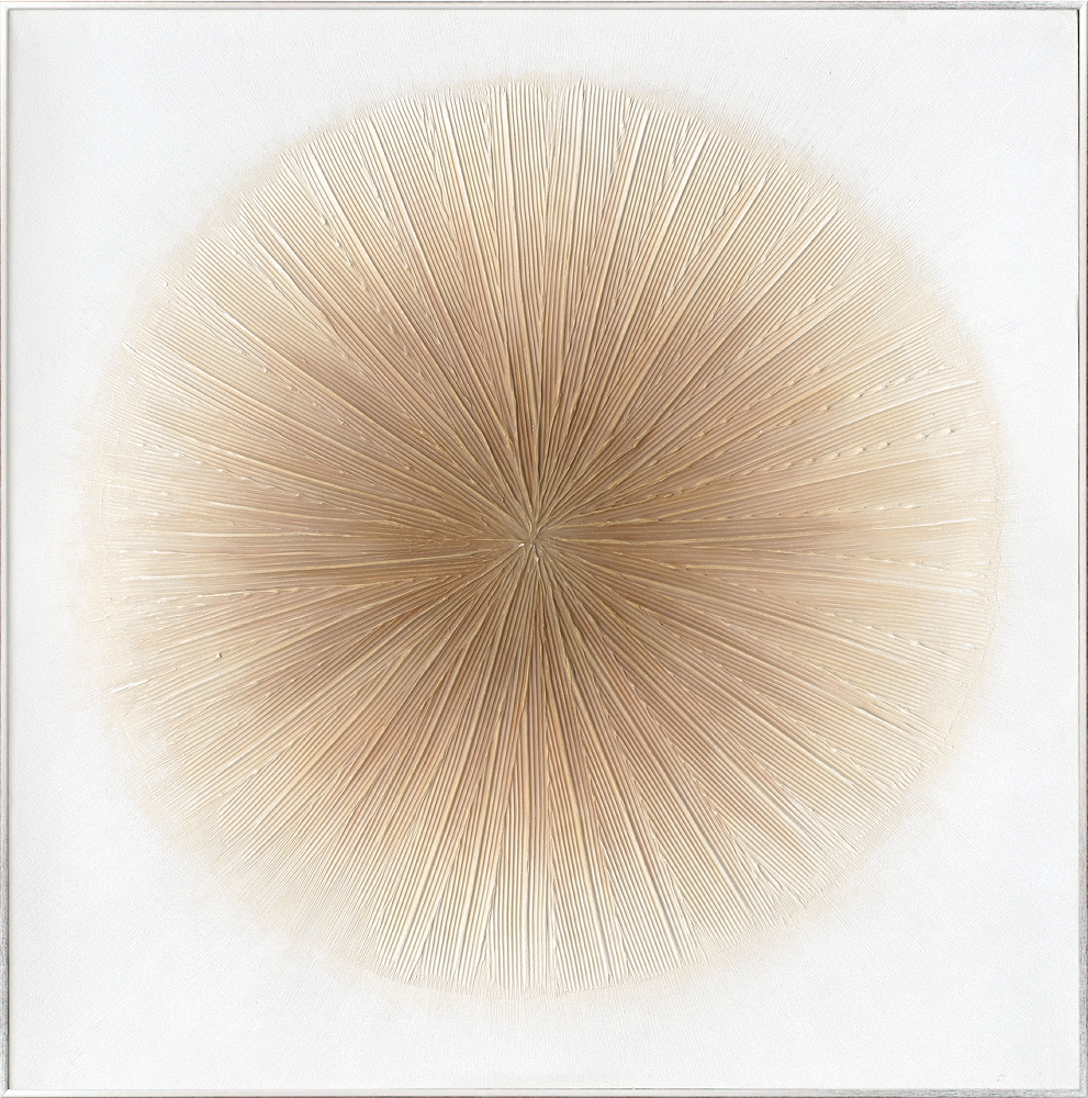 Bild Sandy Circle image LAND / Grösse: 100 x 100 cm