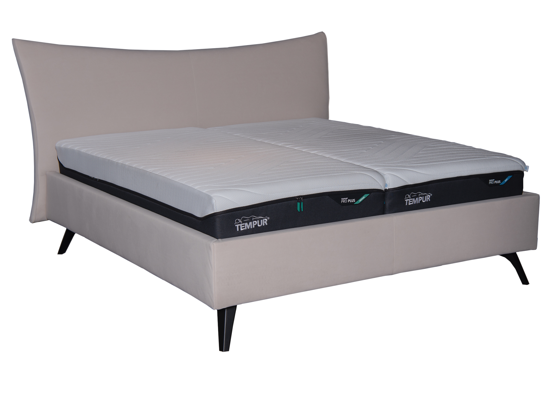 Bett Design Pure von Tempur / Farbe: Weiss / Grösse: x cm