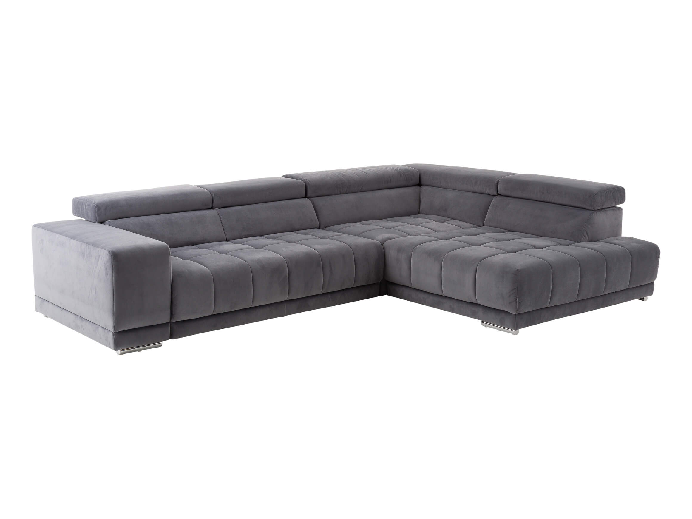 Ecksofa Selinda Polipol/ Farbe: Denim / Masse (BxT) : 323x222 cm