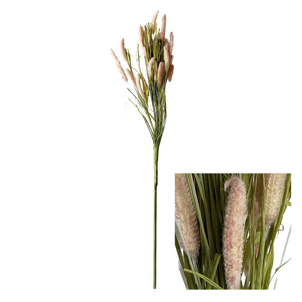 Kunstblumen Setaria Grün Decofinder
