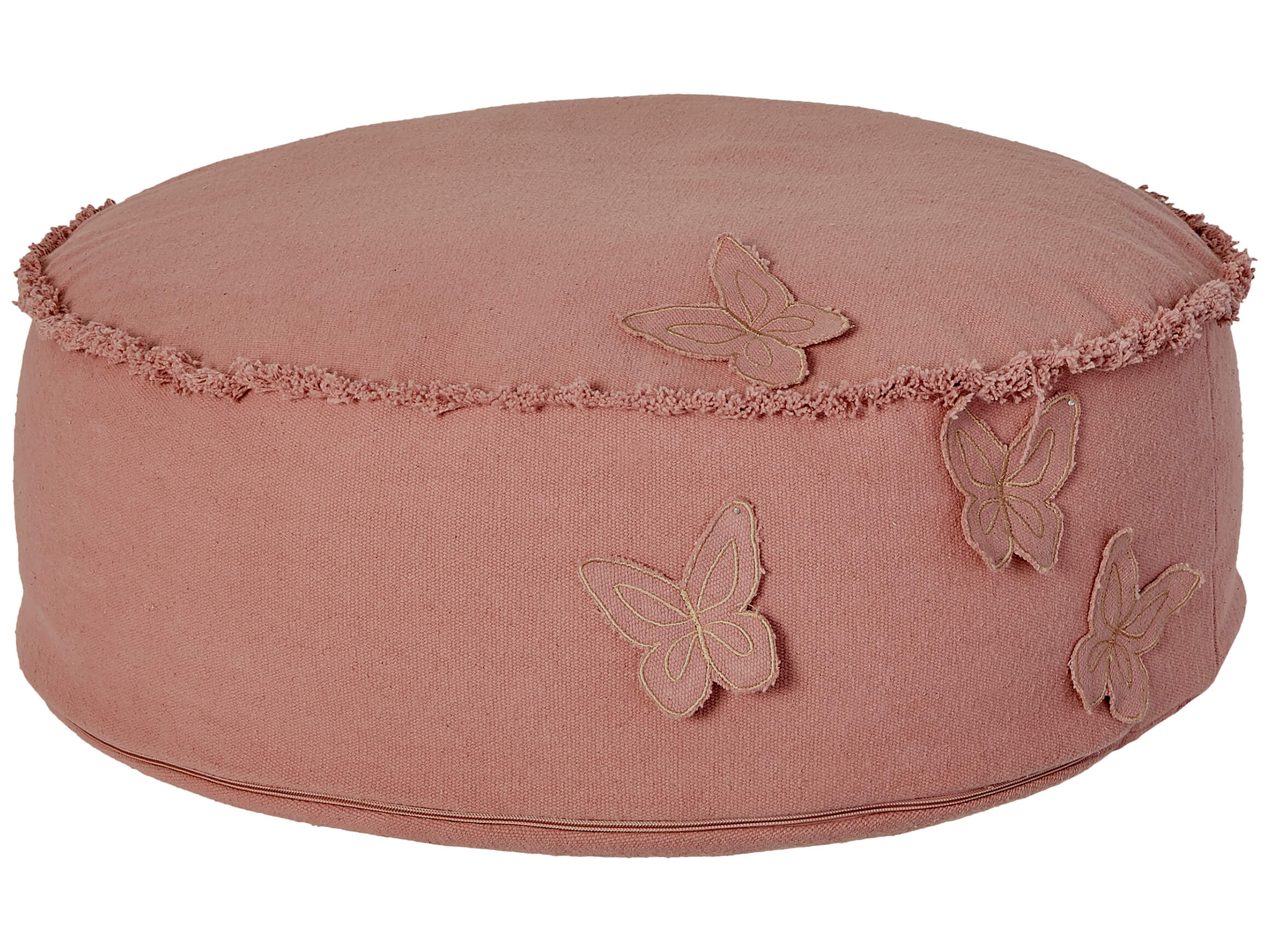 Lifetime Kidsrooms Runder Hocker Butterflies Rot | Schubiger Möbel