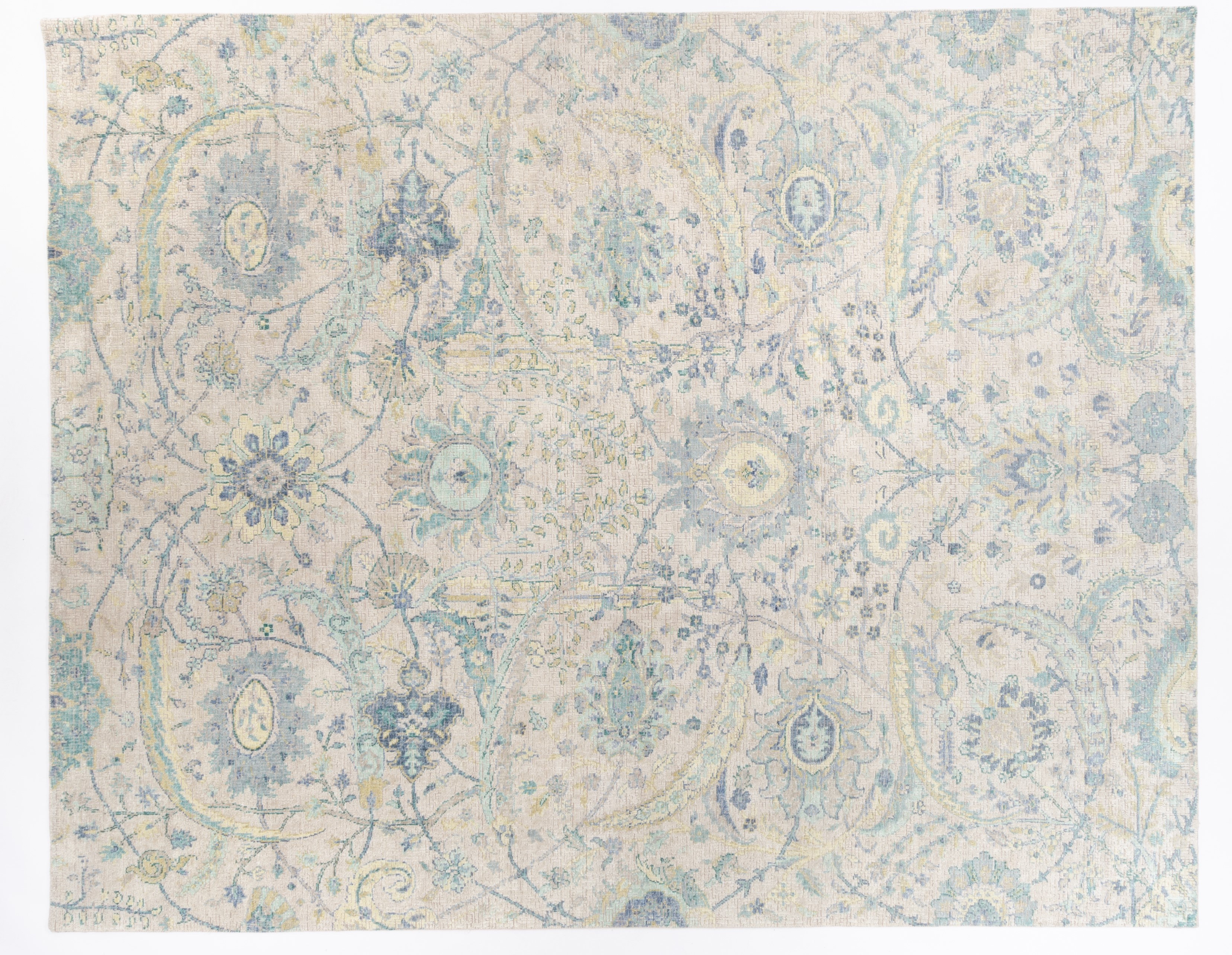 Moderner Teppich Arya Negra / Farbe: Rosa