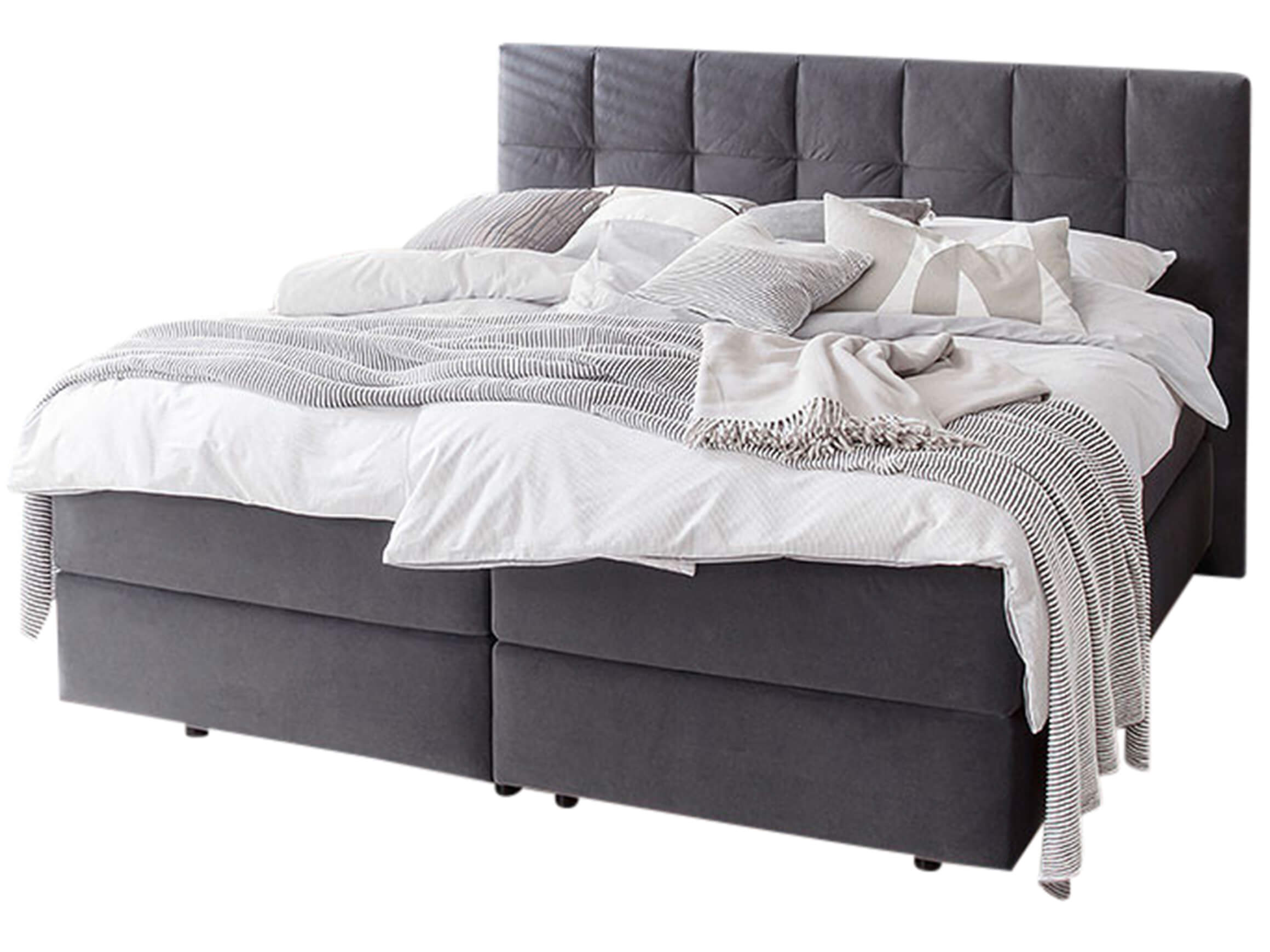 Otten Boxspringbett Vita Anthrazit Basic Grau | Schubiger Möbel