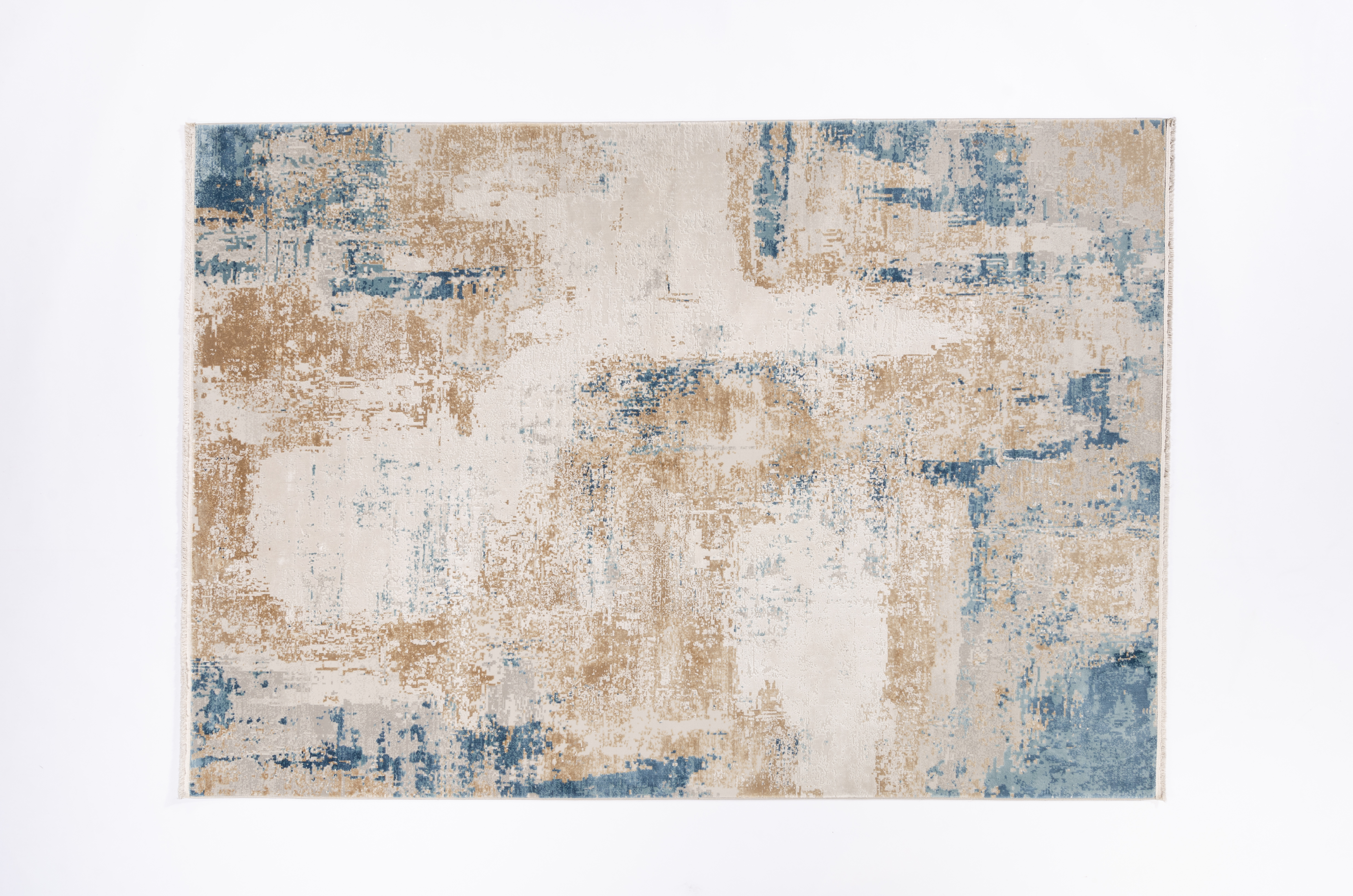 Moderner Maschinenteppich Golpar Negra/ Farbe: Rot / Masse (BxT) :160x230 cm