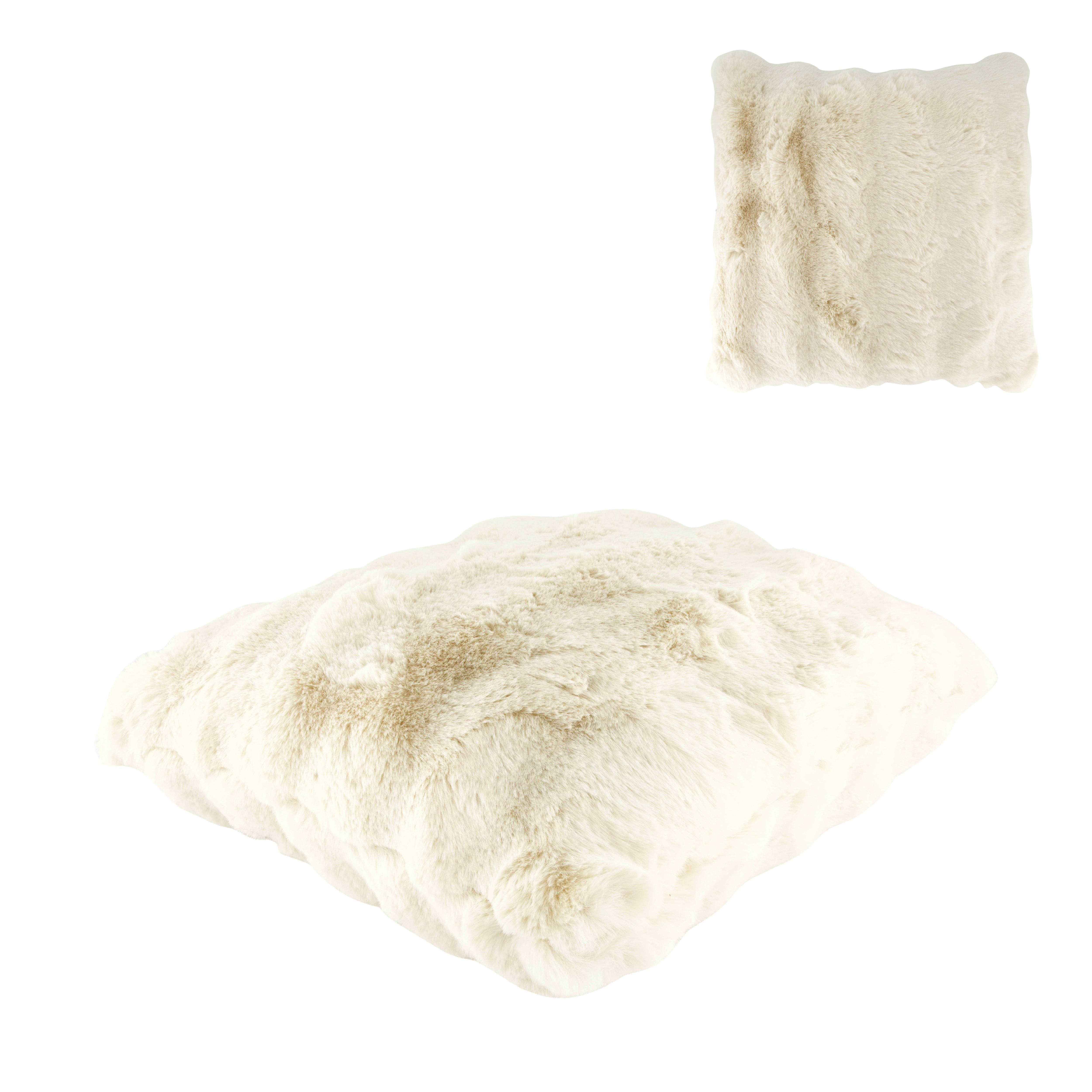 Kissen Comfy mit Inhalt, Weiss 45x45 cm Decofinder"