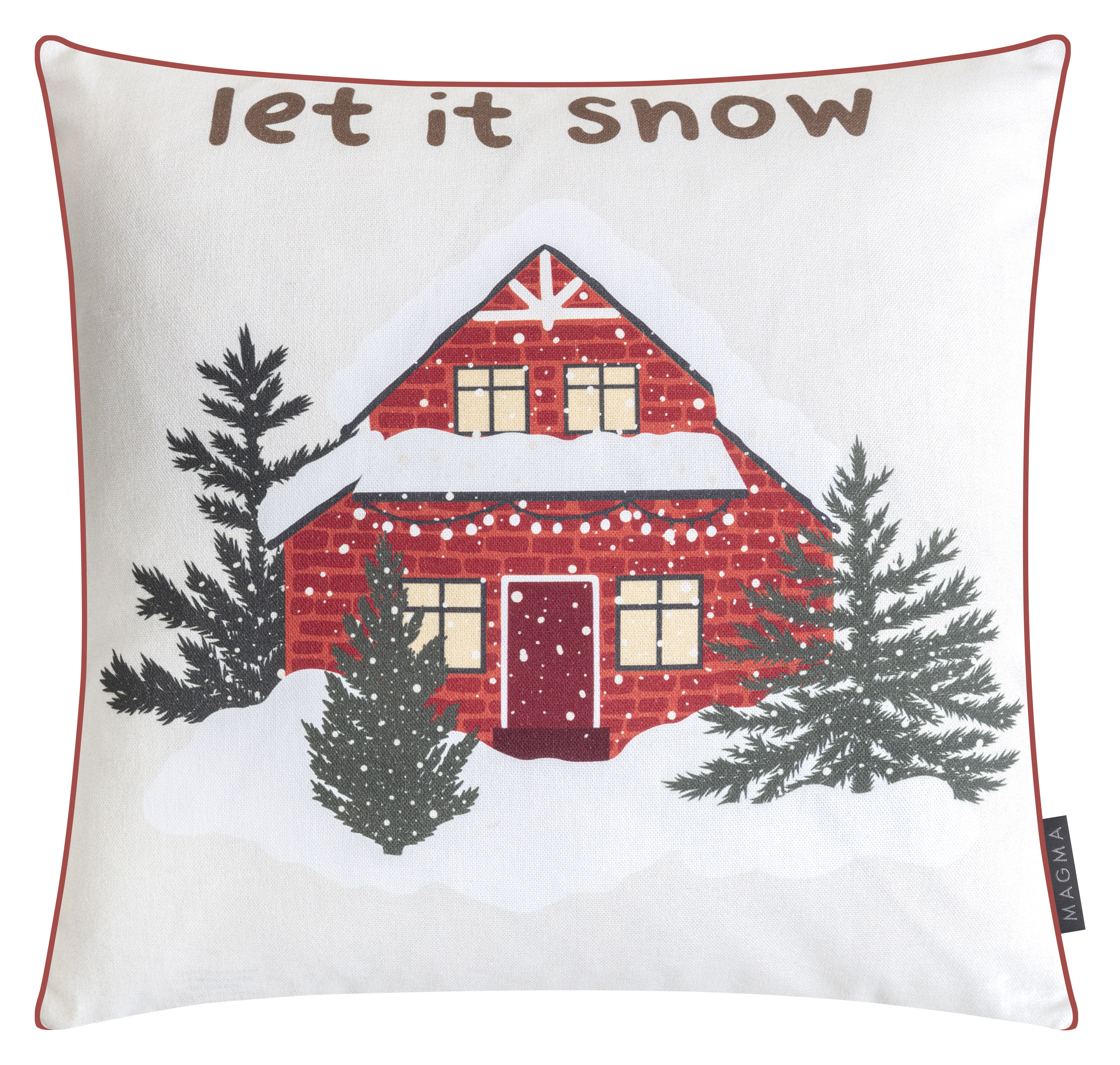 Housse de coussin Natale, Home 45x45 cm Magma / Couleur :