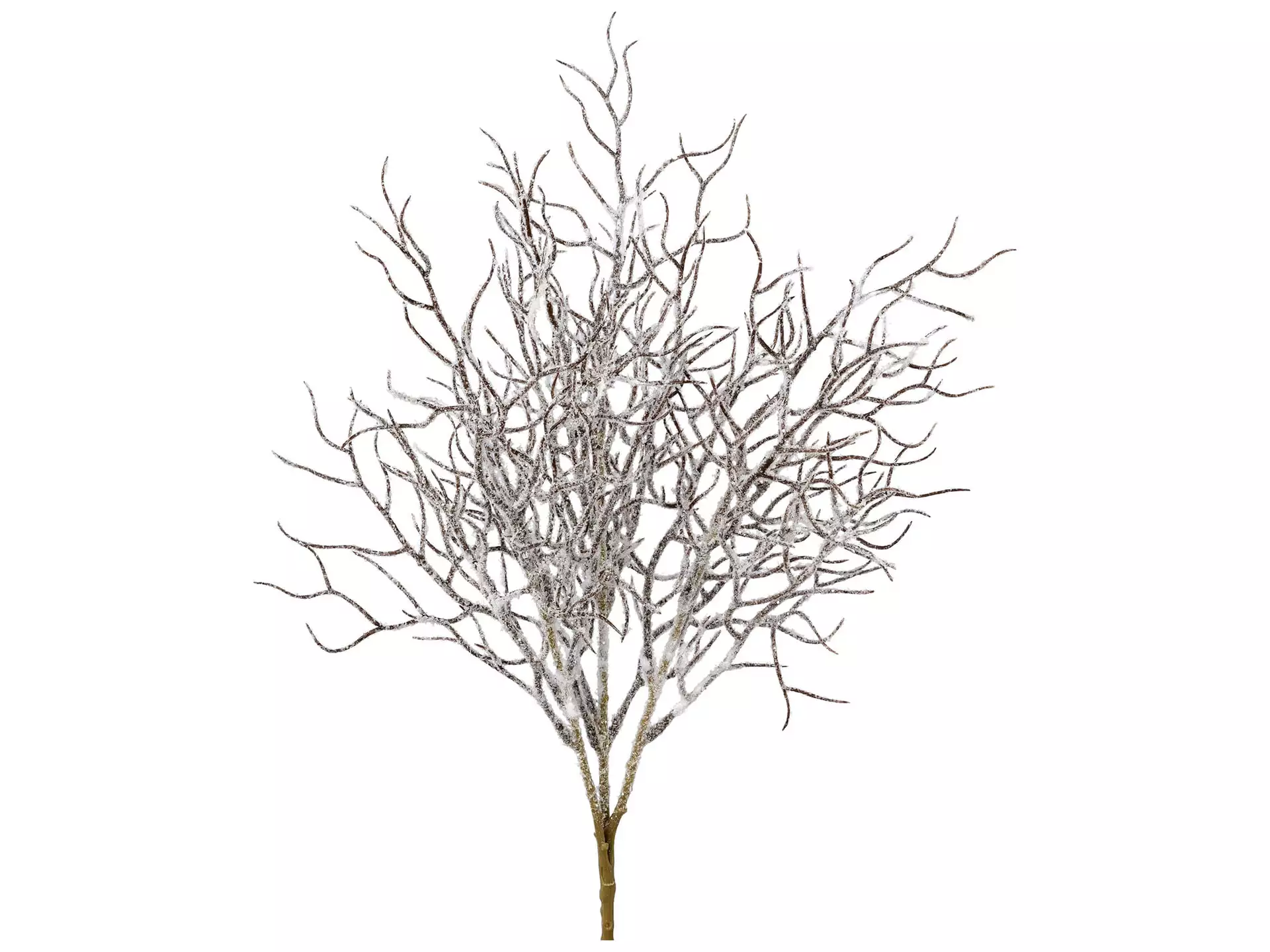 Kunstblume Korallenbusch, Beschneit H: 45 cm Gasper