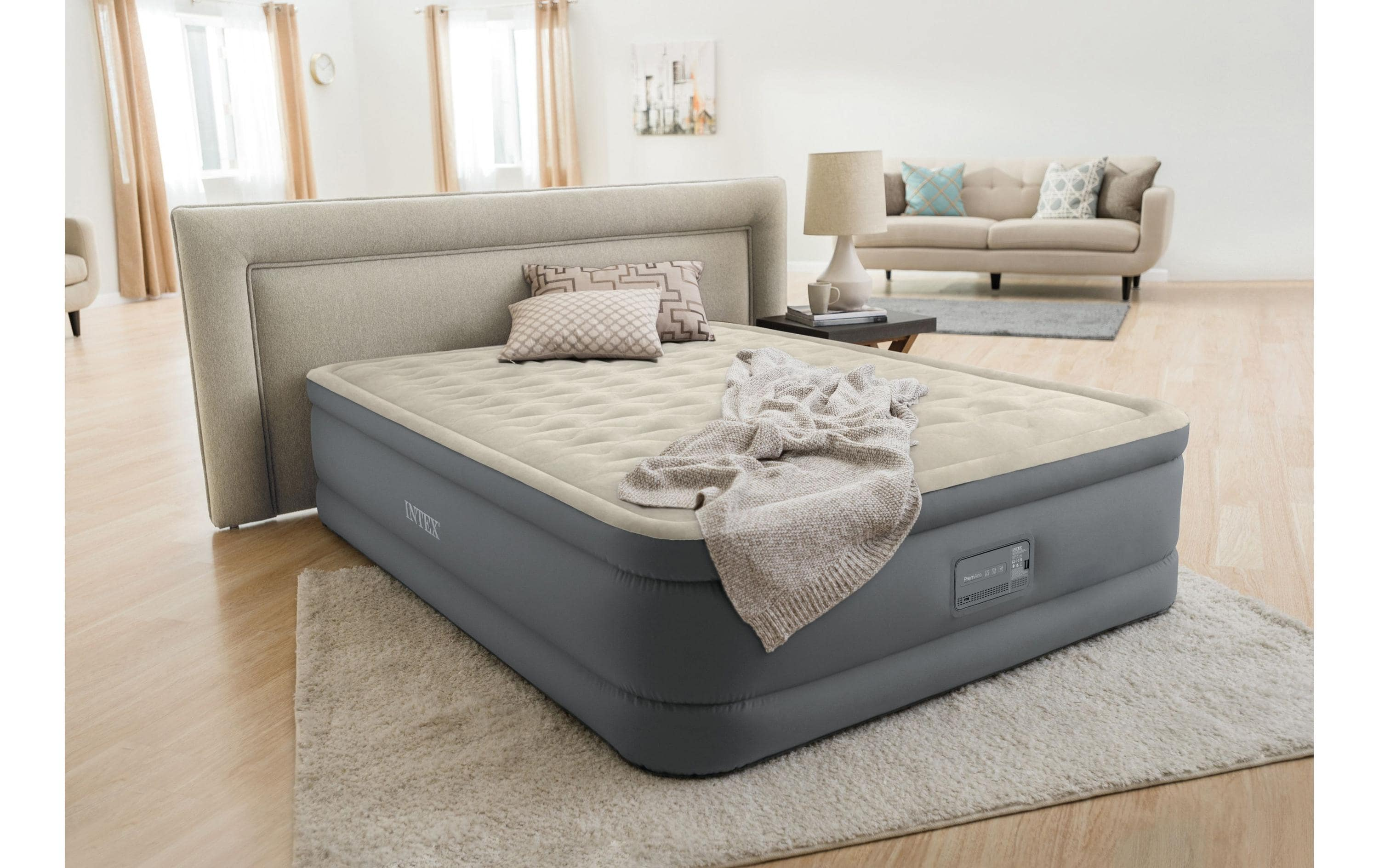 Luftbett PremAire II Queen mit Pumpe, 152x203 cm