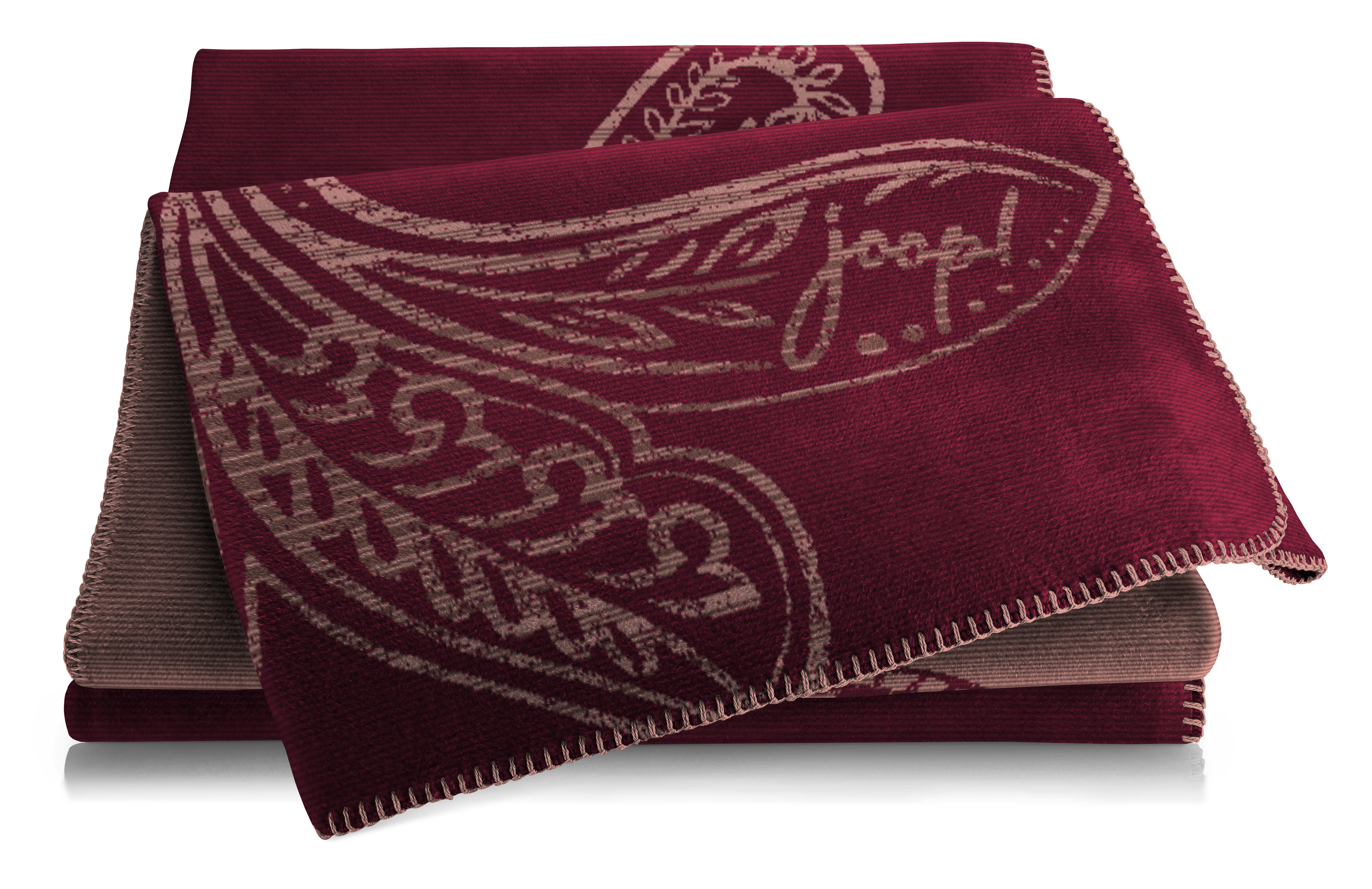 Plaid Paisley Trend Rouge Biederlack / Grösse: 150 x 200 cm