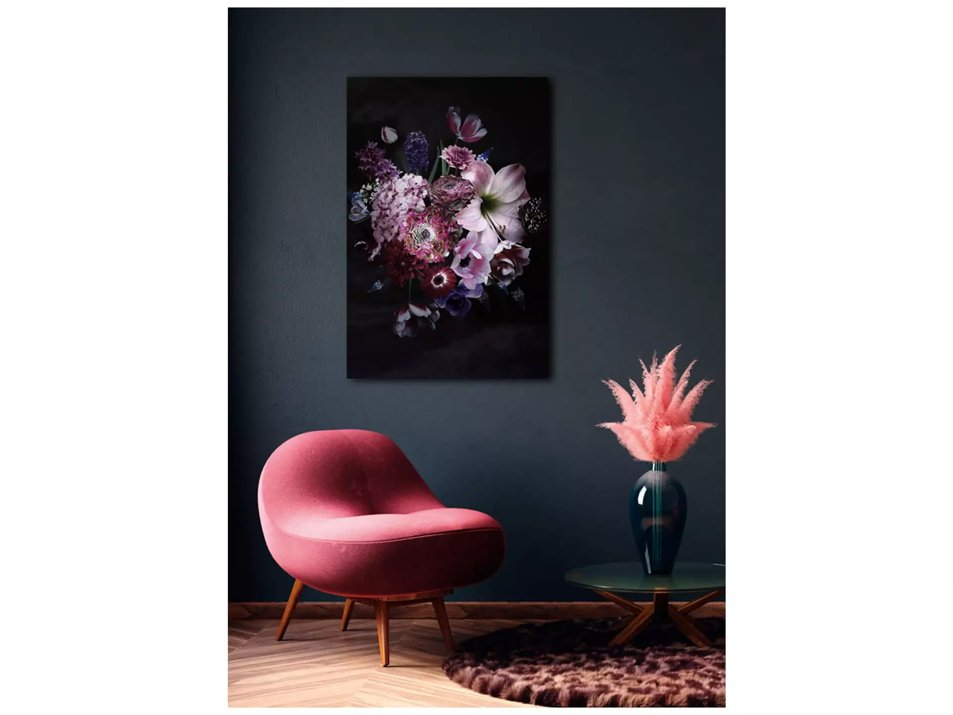 Digitaldruck auf Acrylglas Hübsches Blütenbouquet 1 image LAND