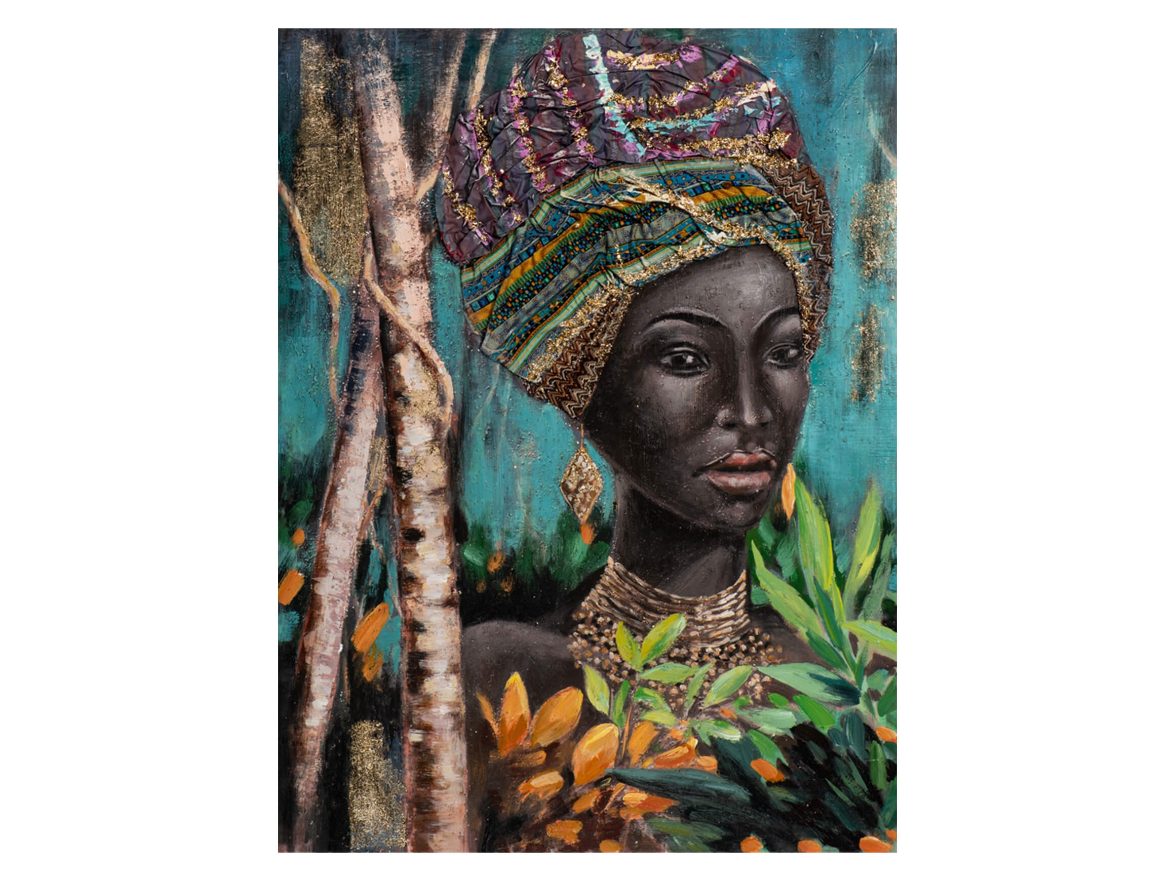 Bild Dunkle Schönheit mit Turban 2 image LAND