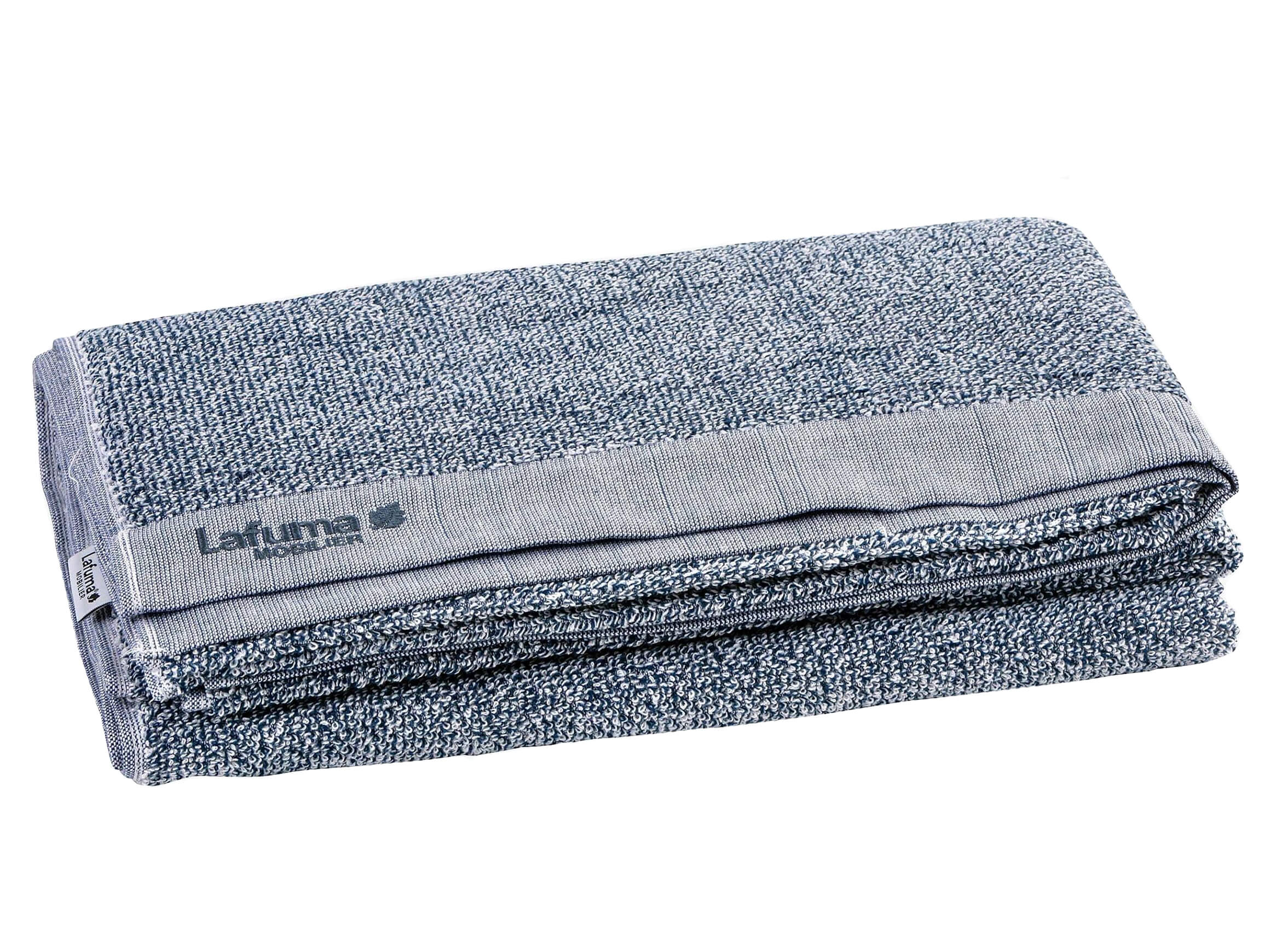 Lafuma Frotteeauflage für Sonnenliege Littoral Iroise Bleu xl Blau | Schubiger Möbel