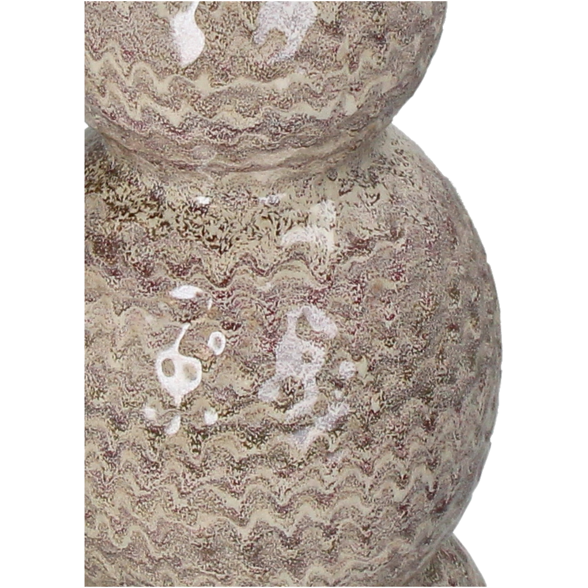 Vase Keramik, Sand H: 61 cm Kersten