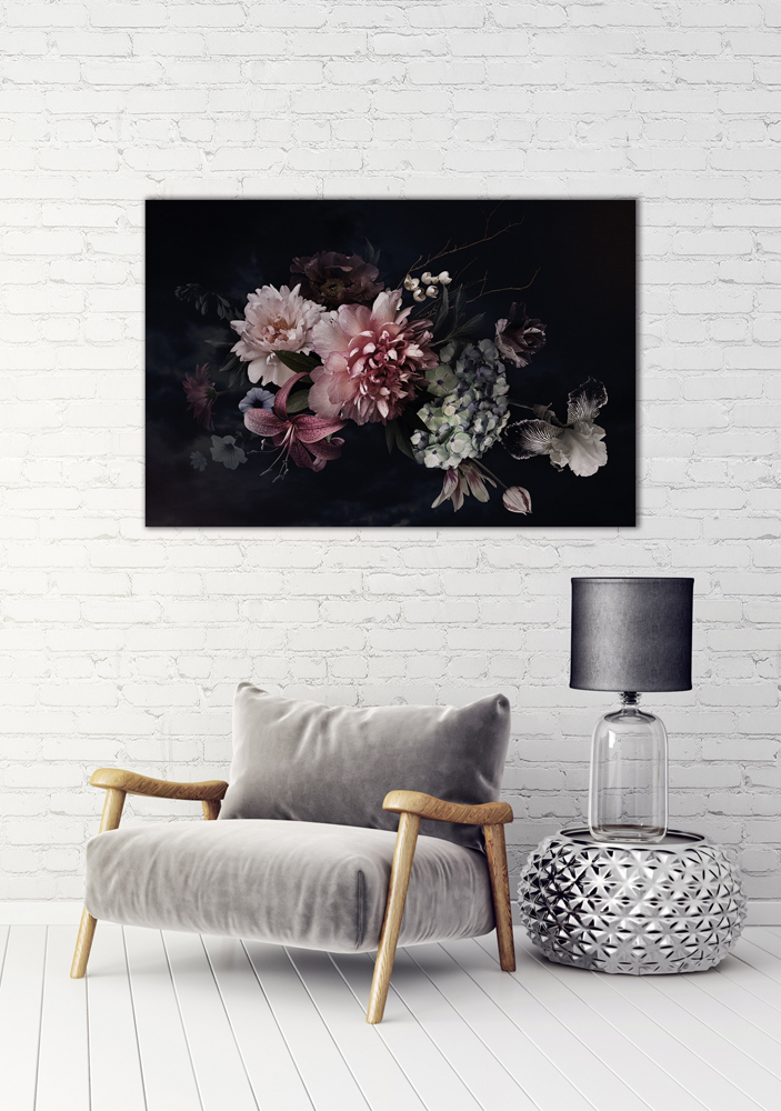 Alubild-Hübsches Blütenbouquet iv-image LAND