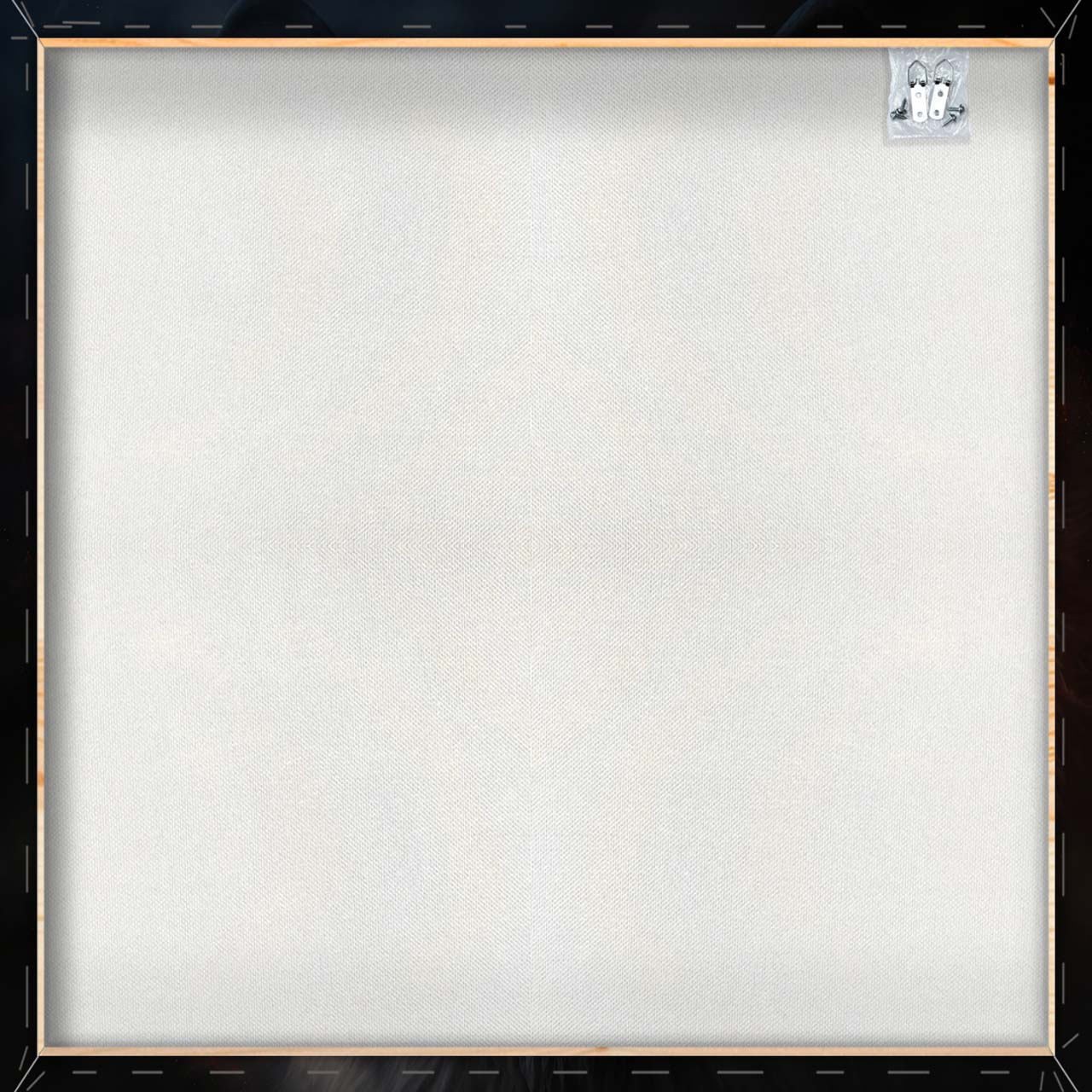 Canvas-Mysterious Wolf-image LAND