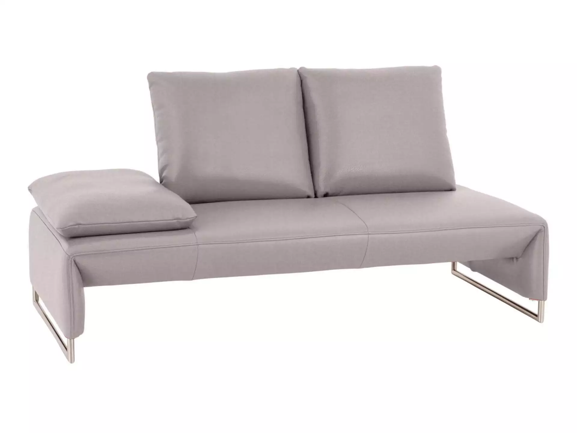 Sofa Ramano Basic B: 180 cm Koinor / Farbe: Grau / Material: Stoff Basic