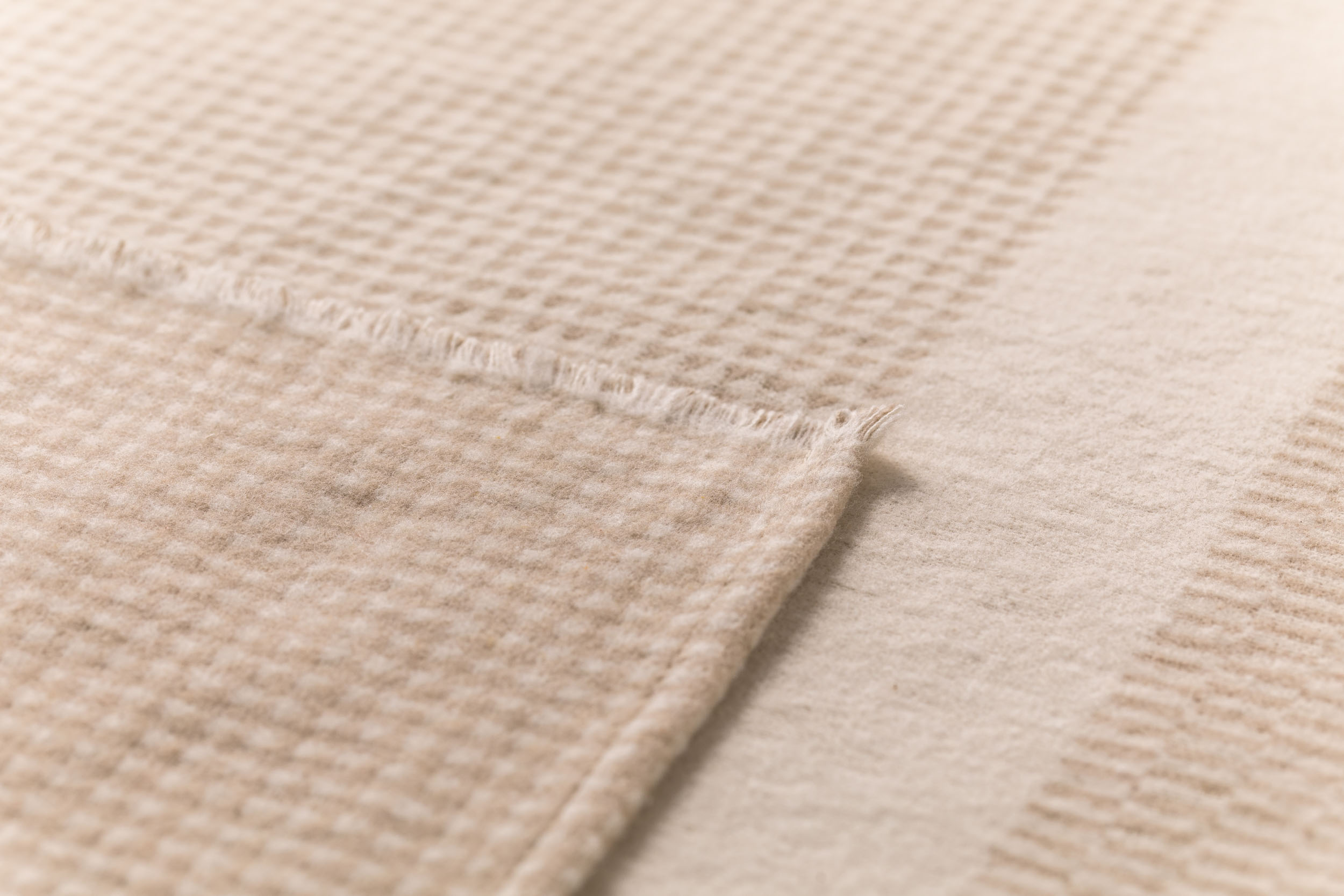 Bettüberwurf Luca Struktur, Natur 240 x 220 cm Sander AG