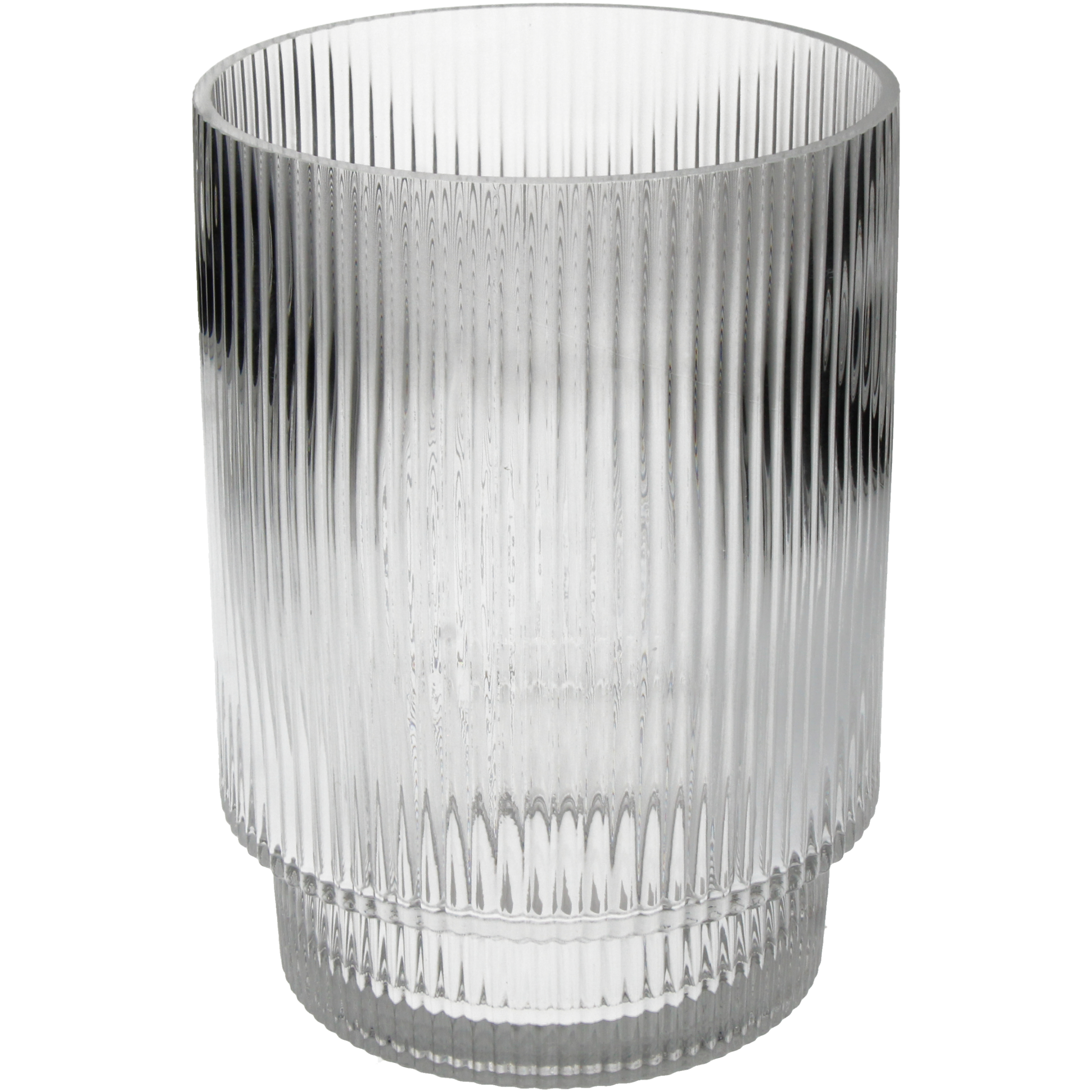 Kersten Vase Stripe, Glas H: 22 cm  | Schubiger Möbel