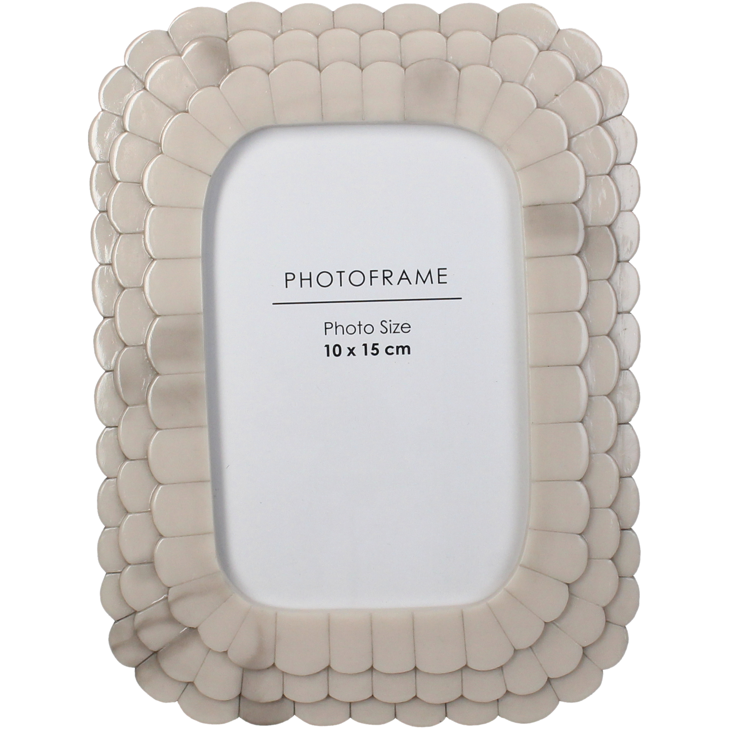 Fotorahmen Frame, Creme B: 10 cm Kersten