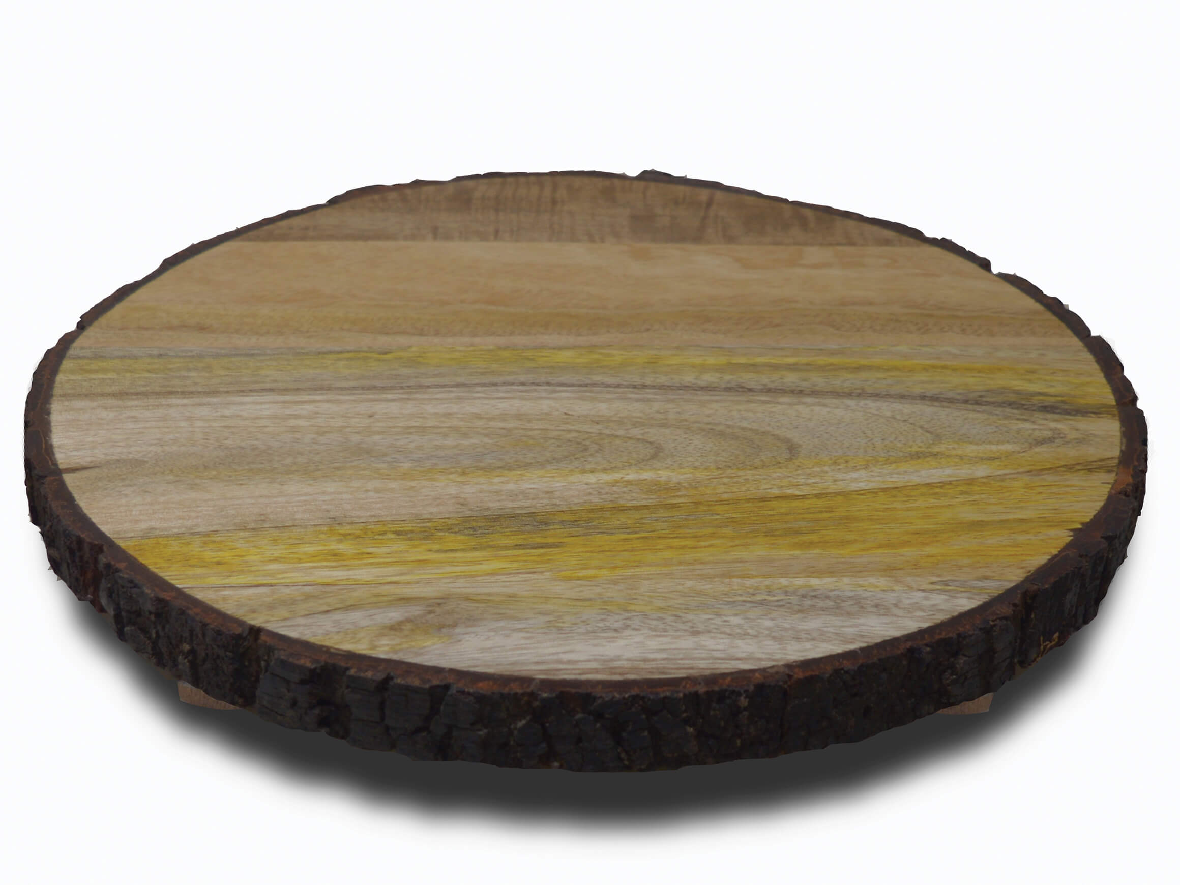 Untersetzer Holzscheiben D: 33 cm Decofinder