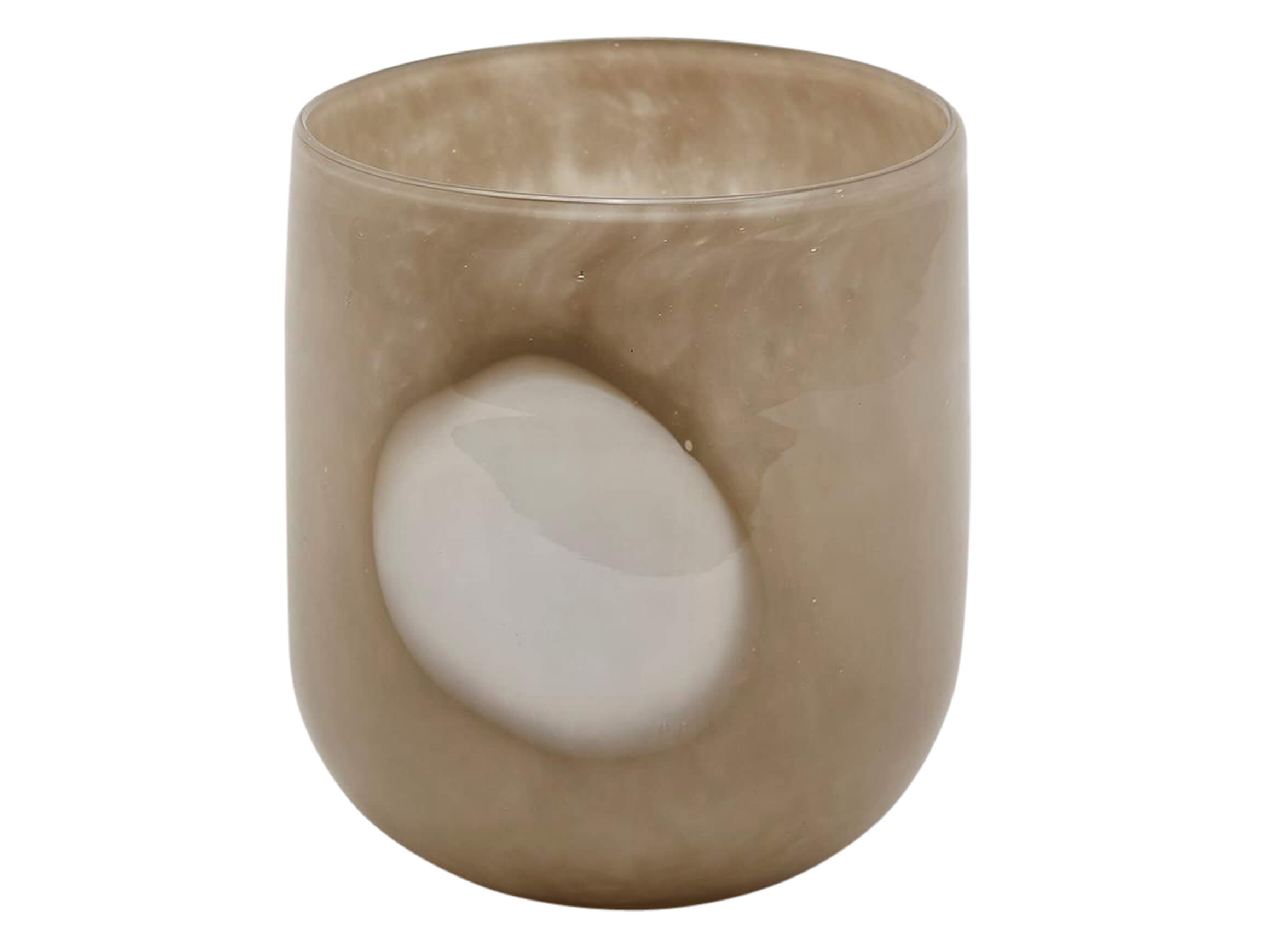 Vase Spot Grau H: 16 cm Edg