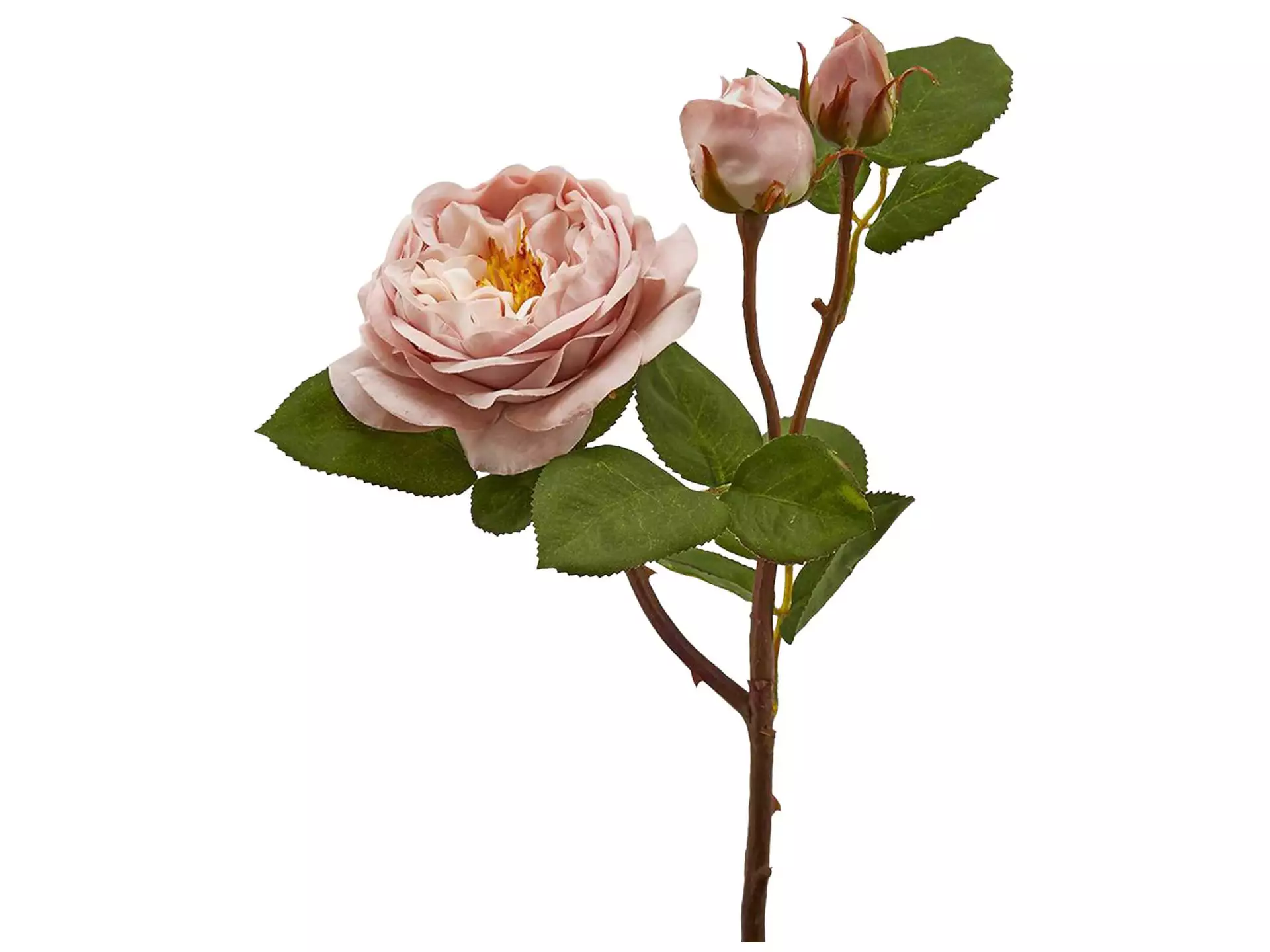 Kunstblume Poly-Rose H: 48 cm Edg