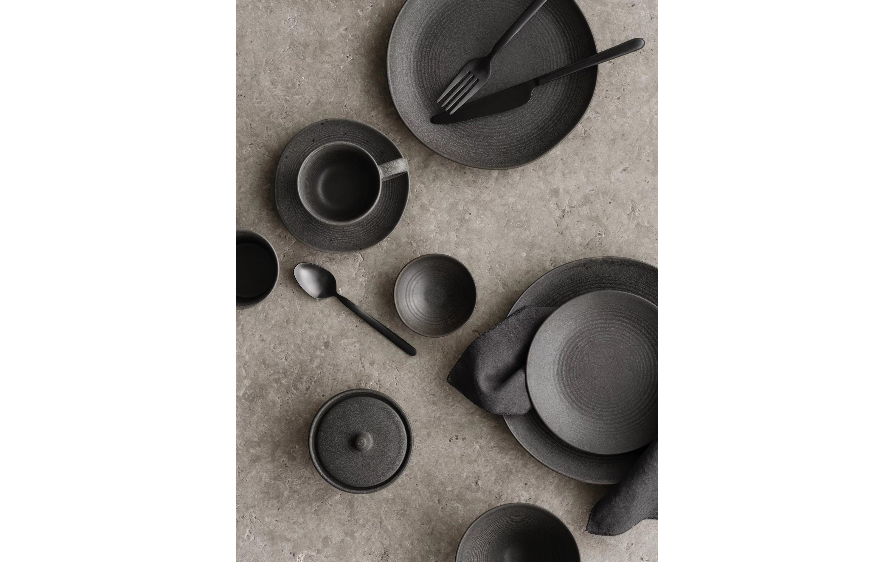Besteck-Set Stella, 16 Stück von Blomus / Farbe: Schwarz