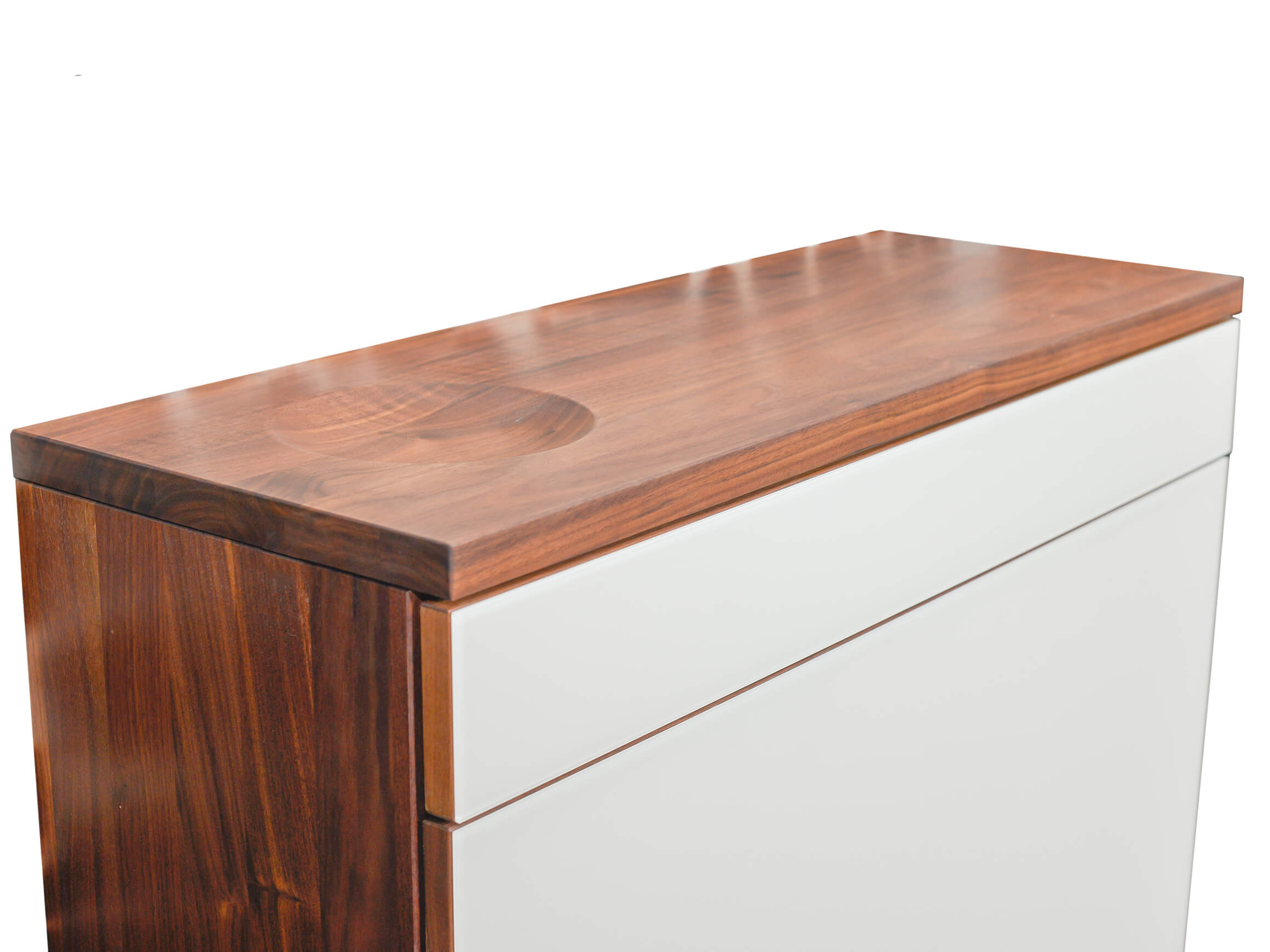 Garderobe Cubus Team 7 / Farbe: Nussbaum