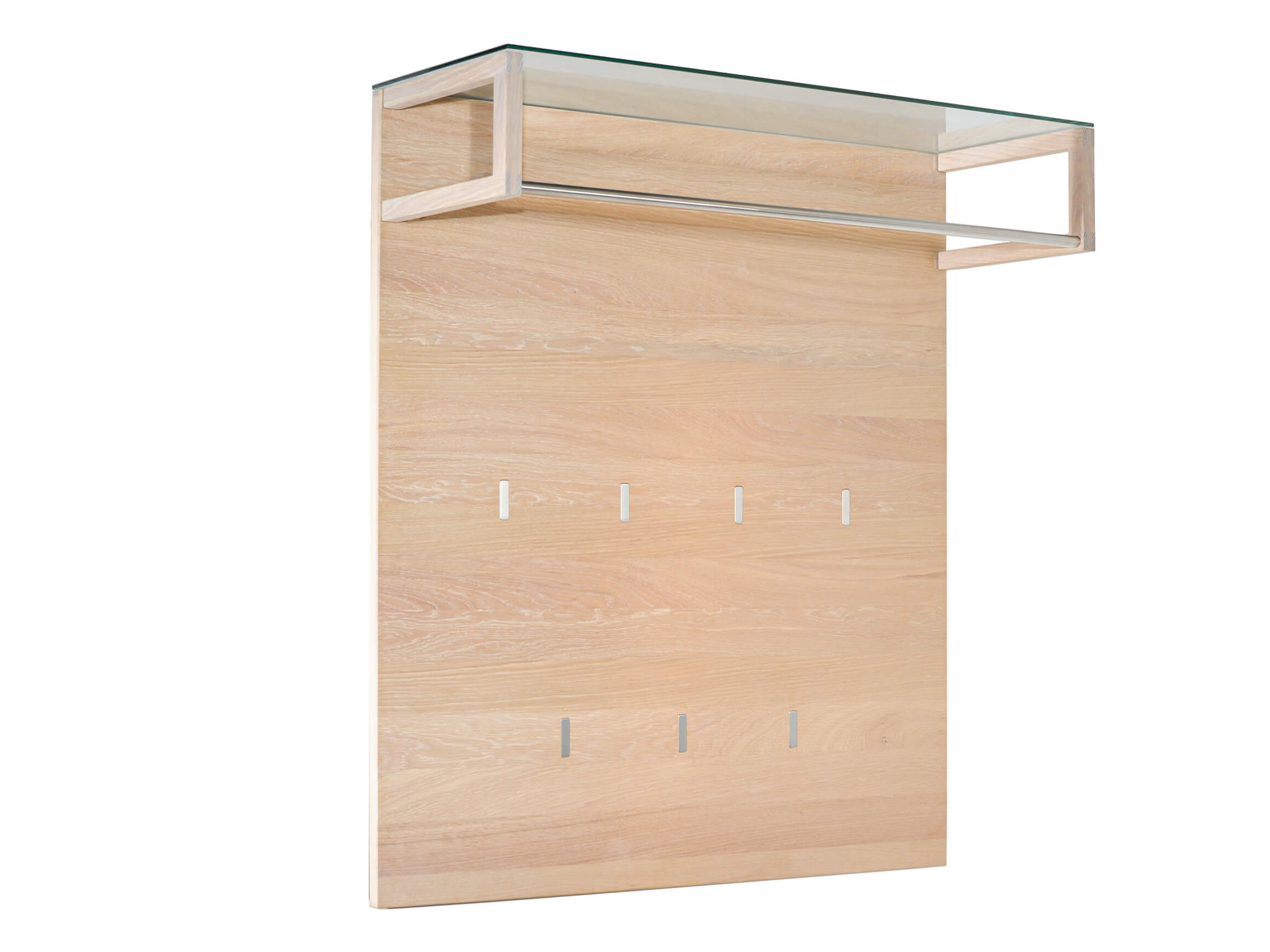 Wandpaneel Cubus Team 7 / Farbe: Eiche Chrom