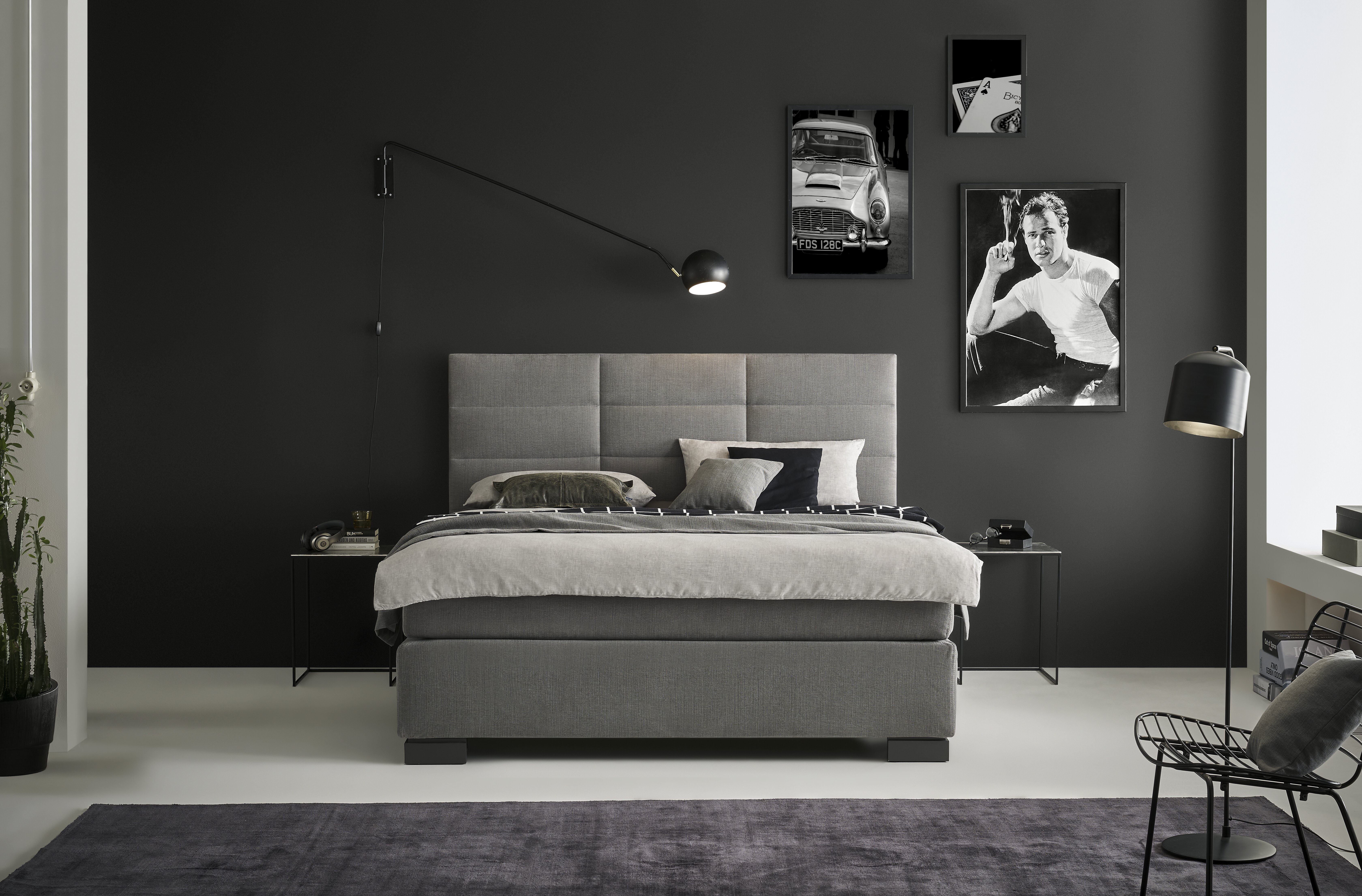 Boxspringbett Fremont Creme Beige Femira