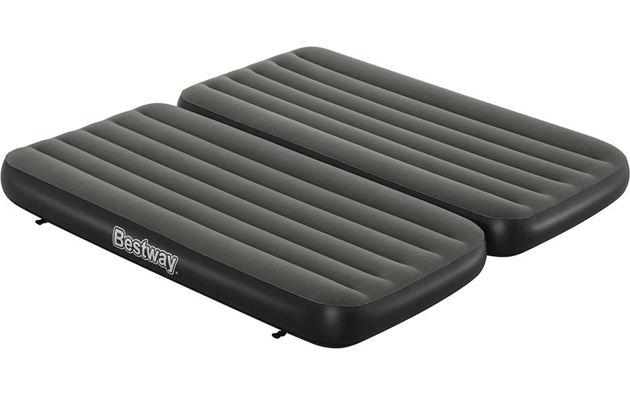 Matelas gonflable Twin/Queen 3 en 1 noir, 188 x 99 cm