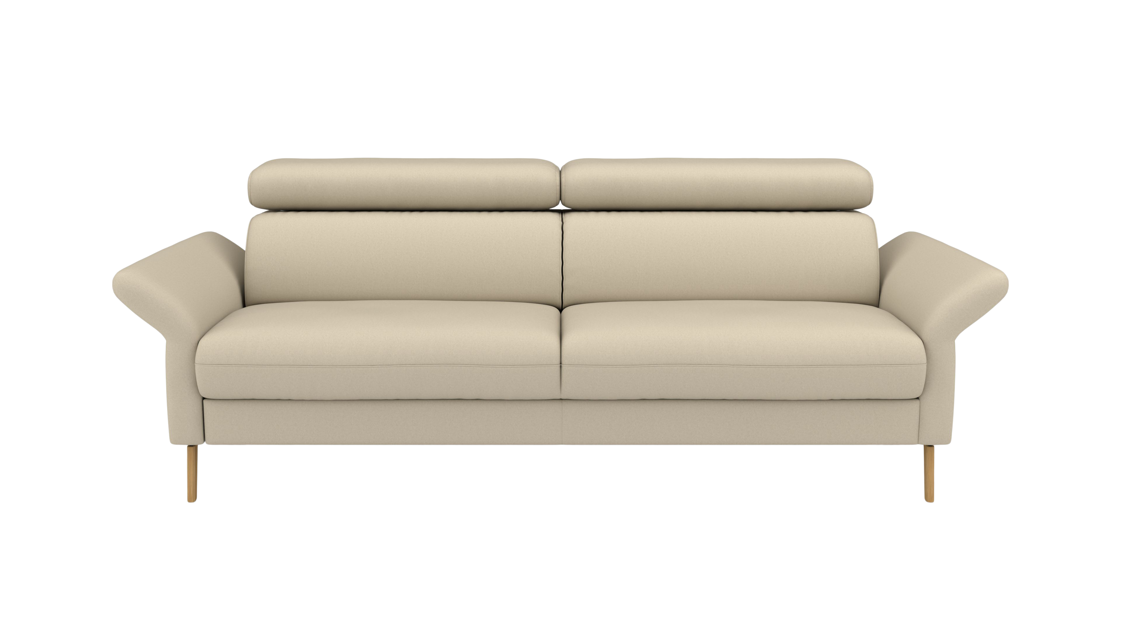 Sofa Mars - xl UrbanDesign / Farbe: Beige / Bezugsmaterial: Stoff