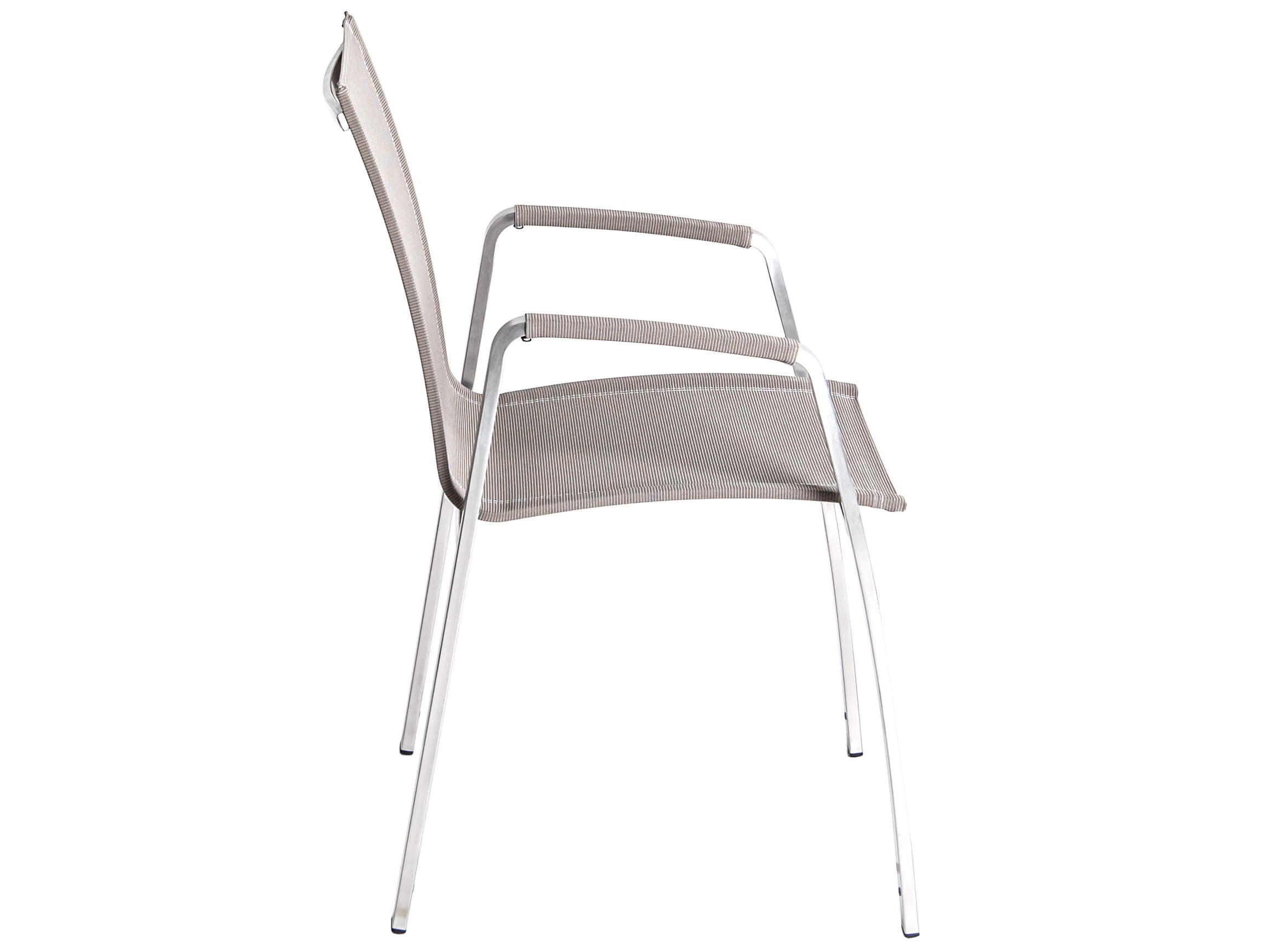 Gartenstuhl Trond Taupe Sit / Farbe: Taupe / Bezugsmaterial: Textilen