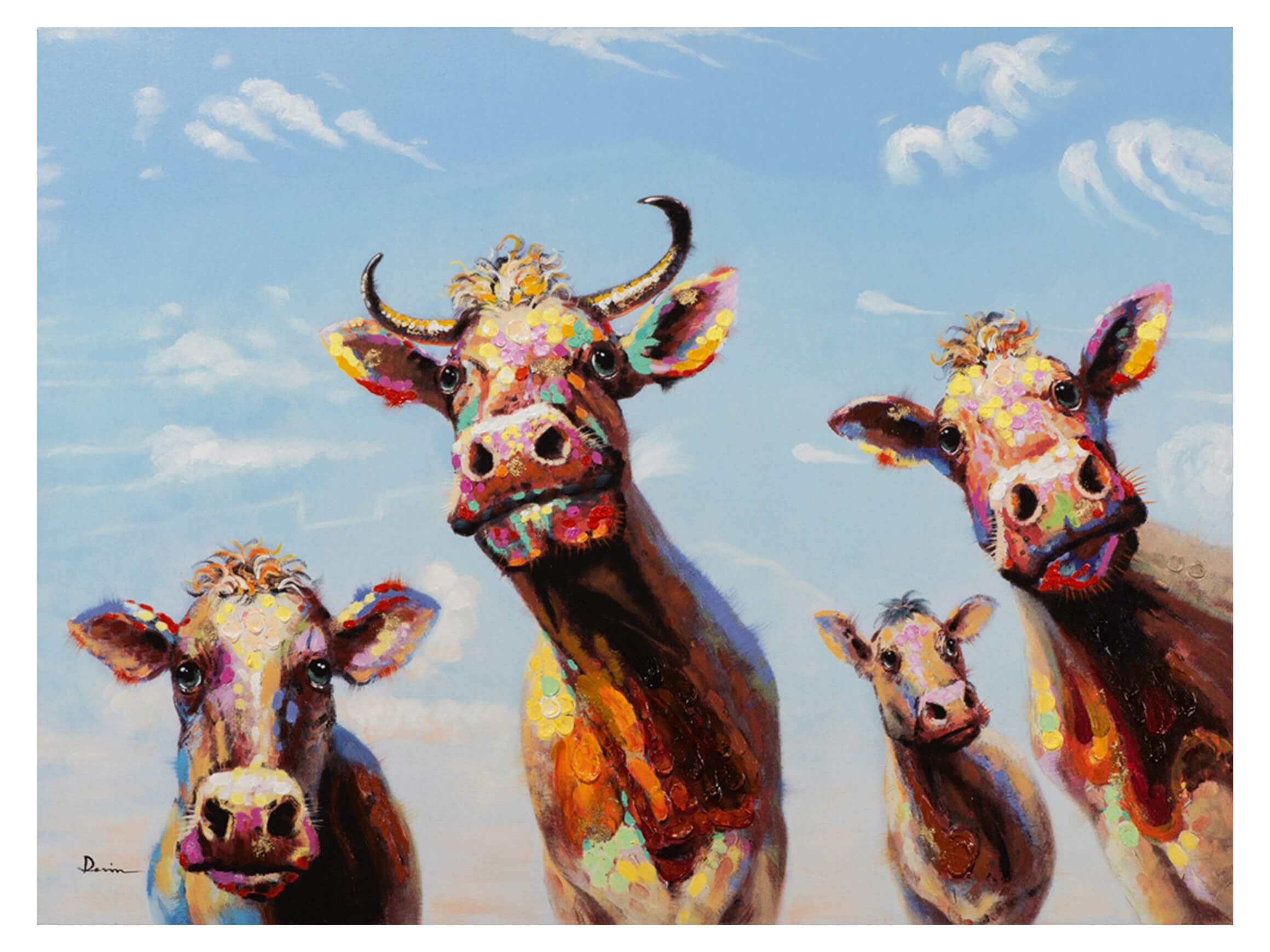 Bild Lustige Kühe image LAND