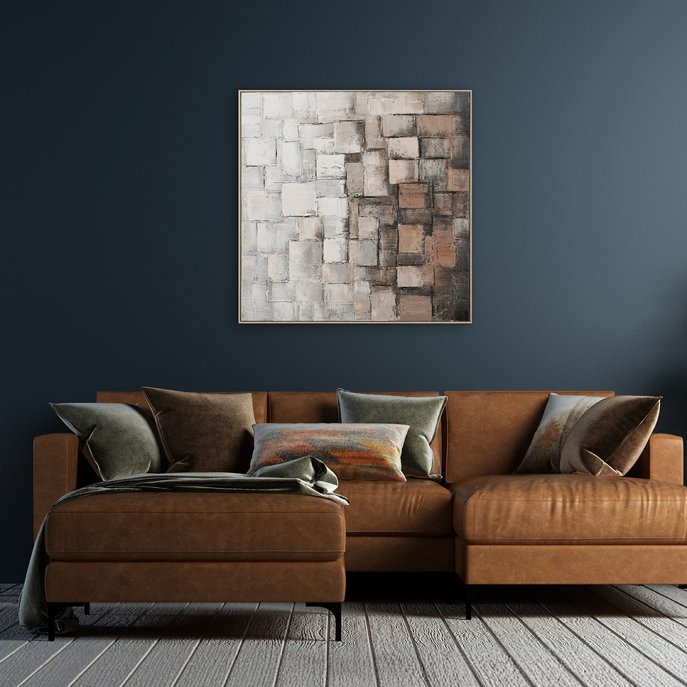 Bild Energetic Squares image LAND / Grösse: 100 x 100 cm