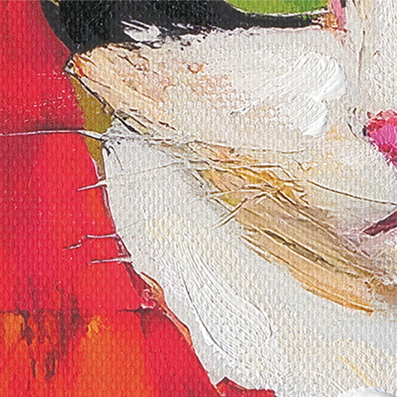 Coloured Cat painting image LAND