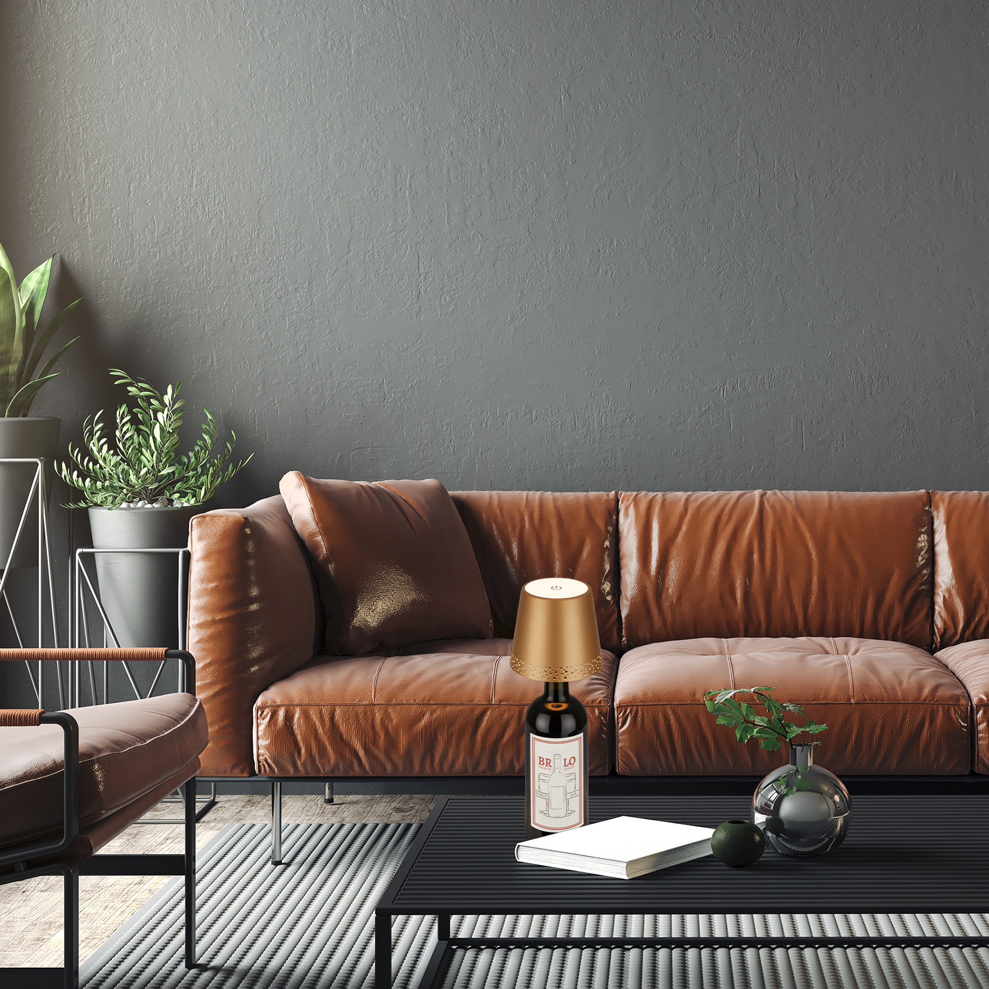 Akku-Flaschenlicht Stella Ribaglob