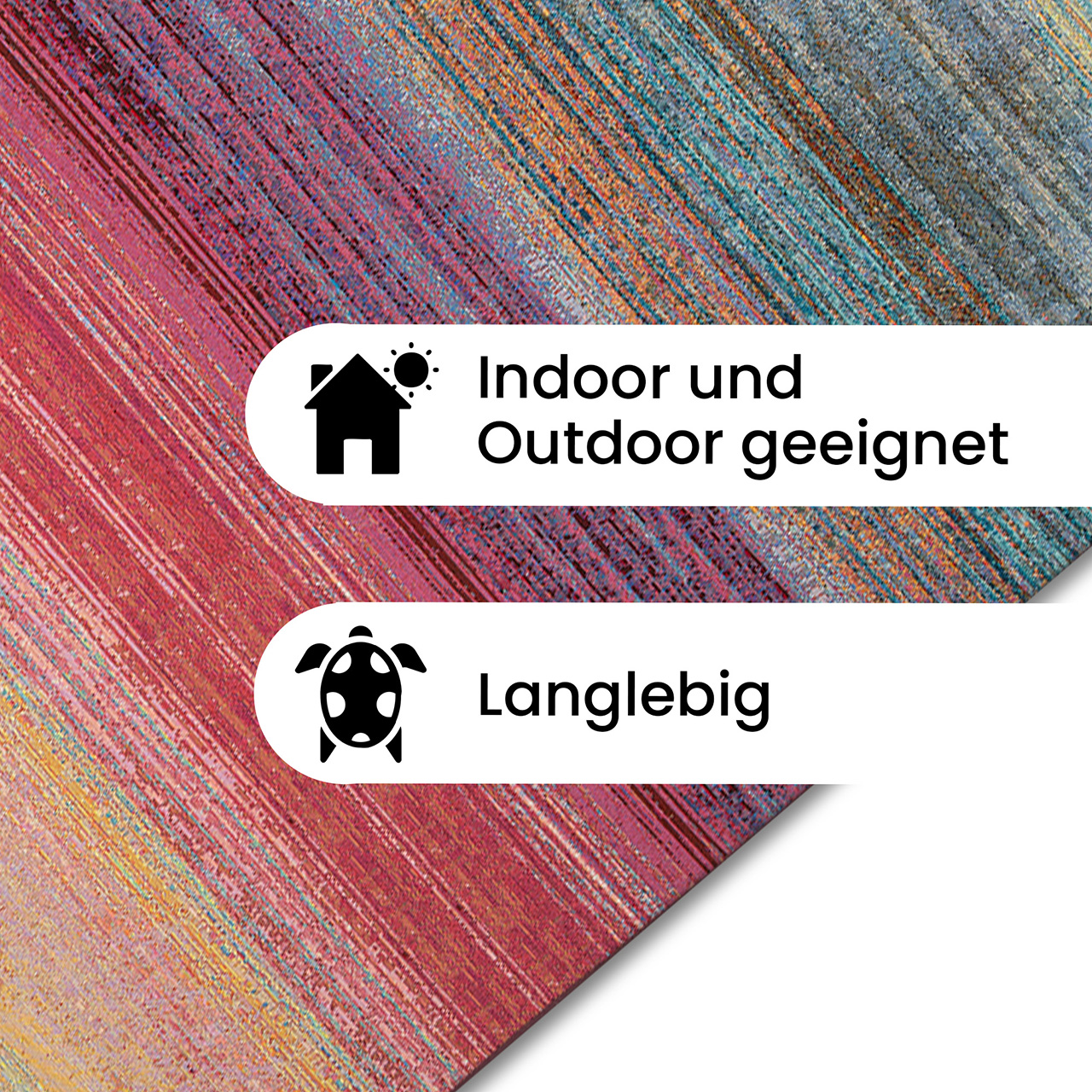 Teppich Rainbow image LAND