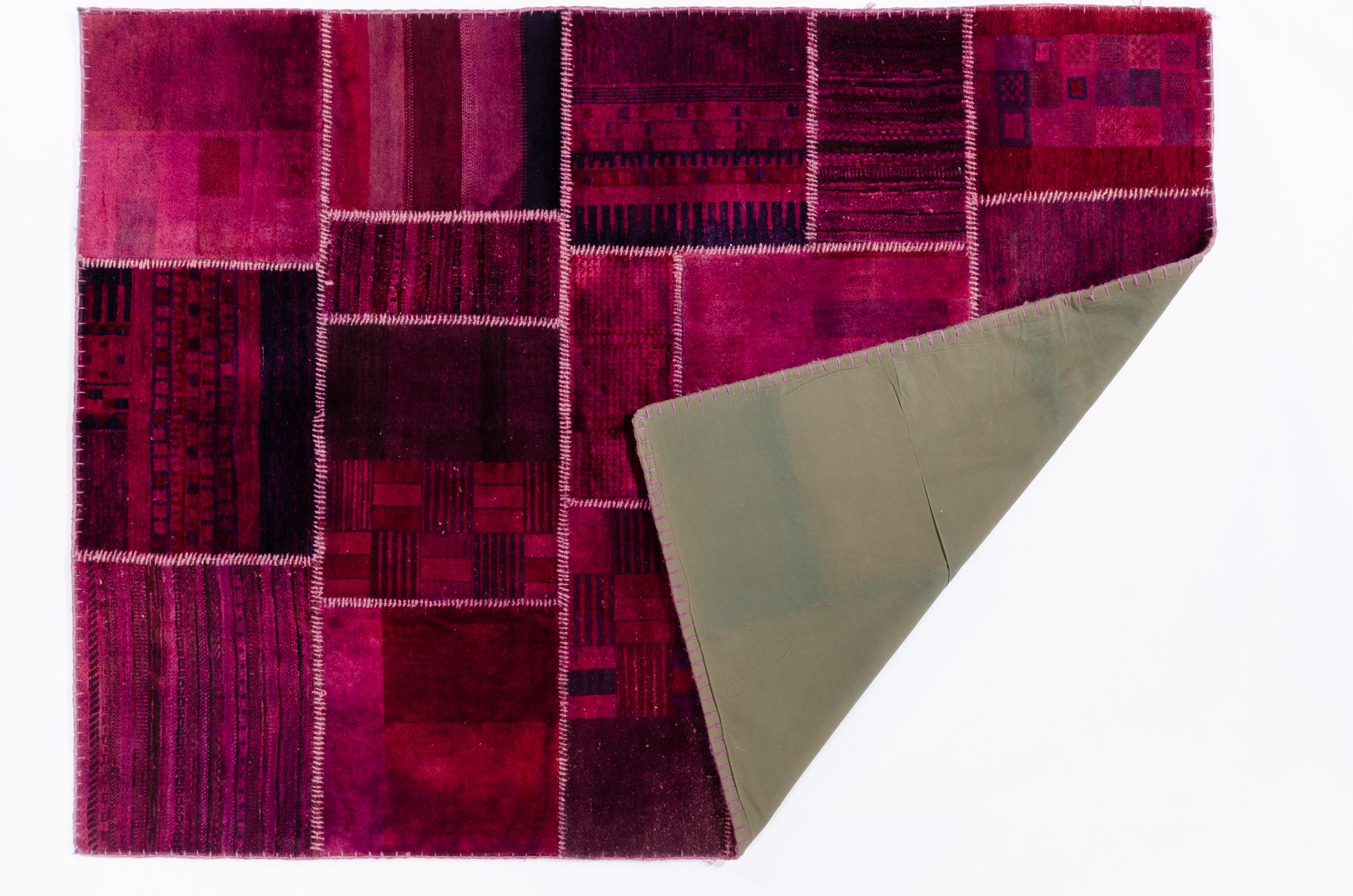 Wollteppich Hochfloor Negra / Farbe: Bunt